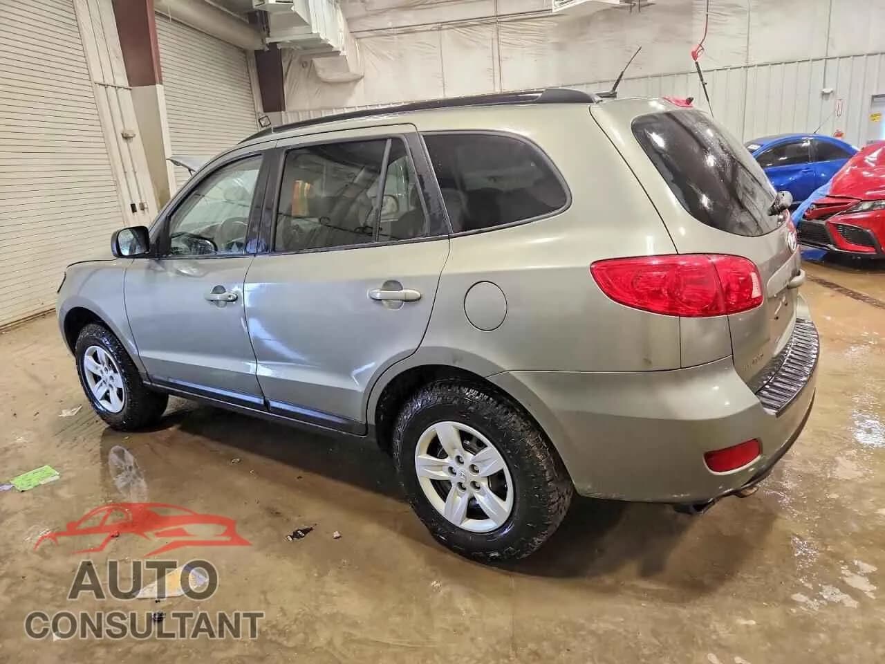2009 HYUNDAI SANTA FE Damaged VIN 5NMSG73D99H235828 – rear exterior 2009 HYUNDAI SANTA FE Damaged VIN 5NMSG73D99H235828 – rear exterior