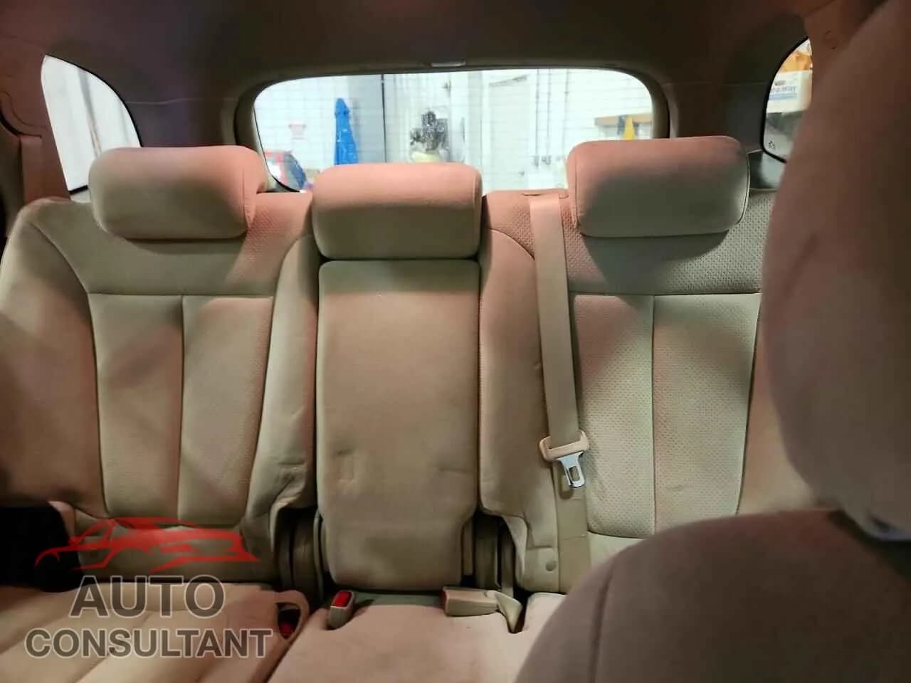 2009 HYUNDAI SANTA FE Damaged VIN 5NMSG73D99H235828 – odometer reading 2009 HYUNDAI SANTA FE Damaged VIN 5NMSG73D99H235828 – odometer reading