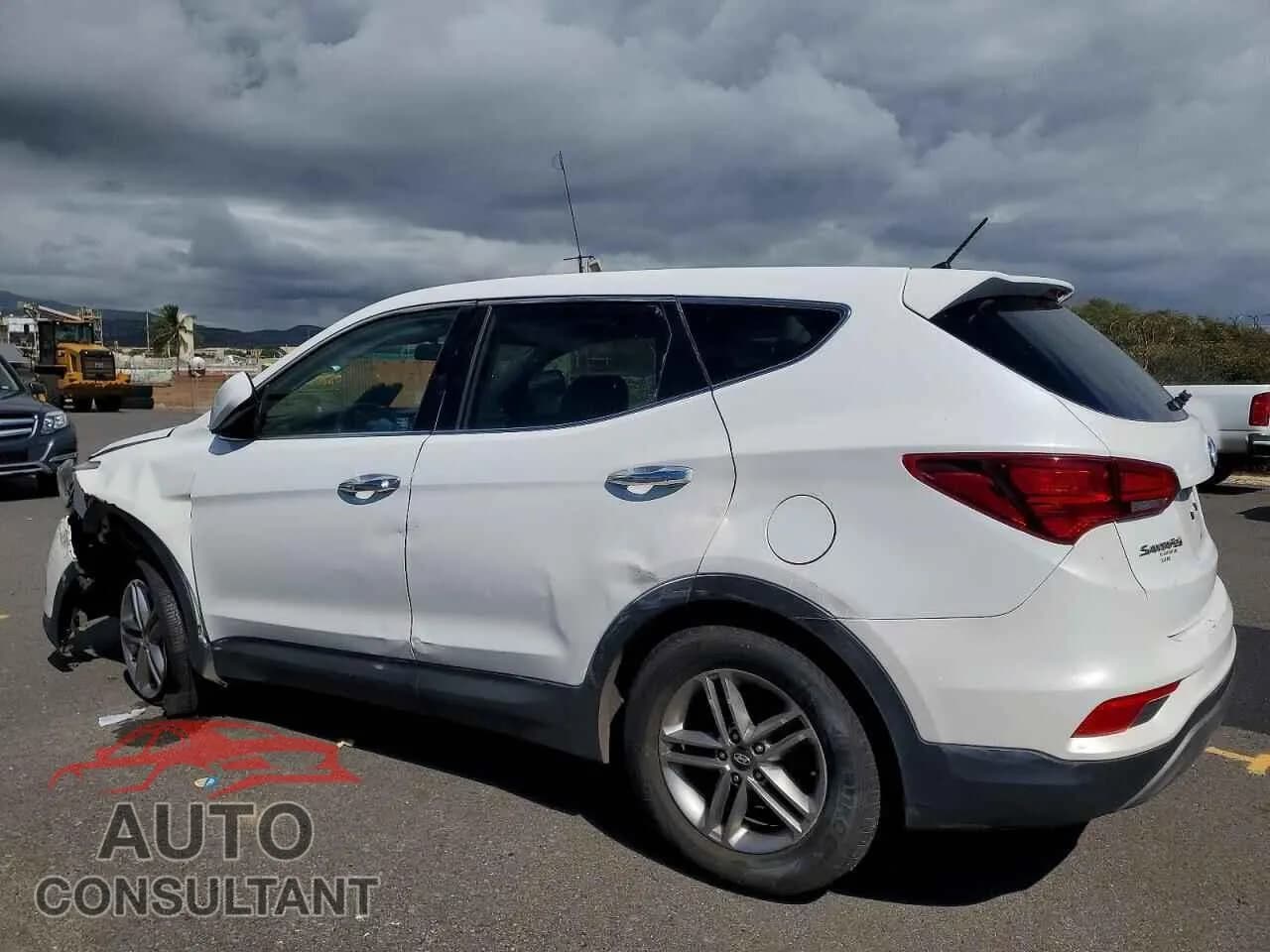 2018 HYUNDAI SANTA FE Damaged VIN 5NMZT3LB5JH068440 – rear exterior 2018 HYUNDAI SANTA FE Damaged VIN 5NMZT3LB5JH068440 – rear exterior