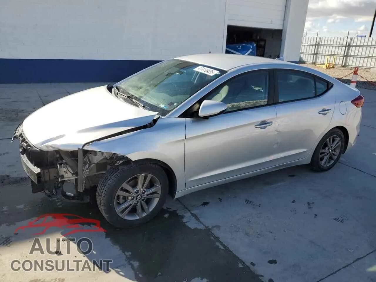 2018 HYUNDAI ELANTRA Damaged VIN 5NPD84LFXJH334039 – front exterior 2018 HYUNDAI ELANTRA Damaged VIN 5NPD84LFXJH334039 – front exterior