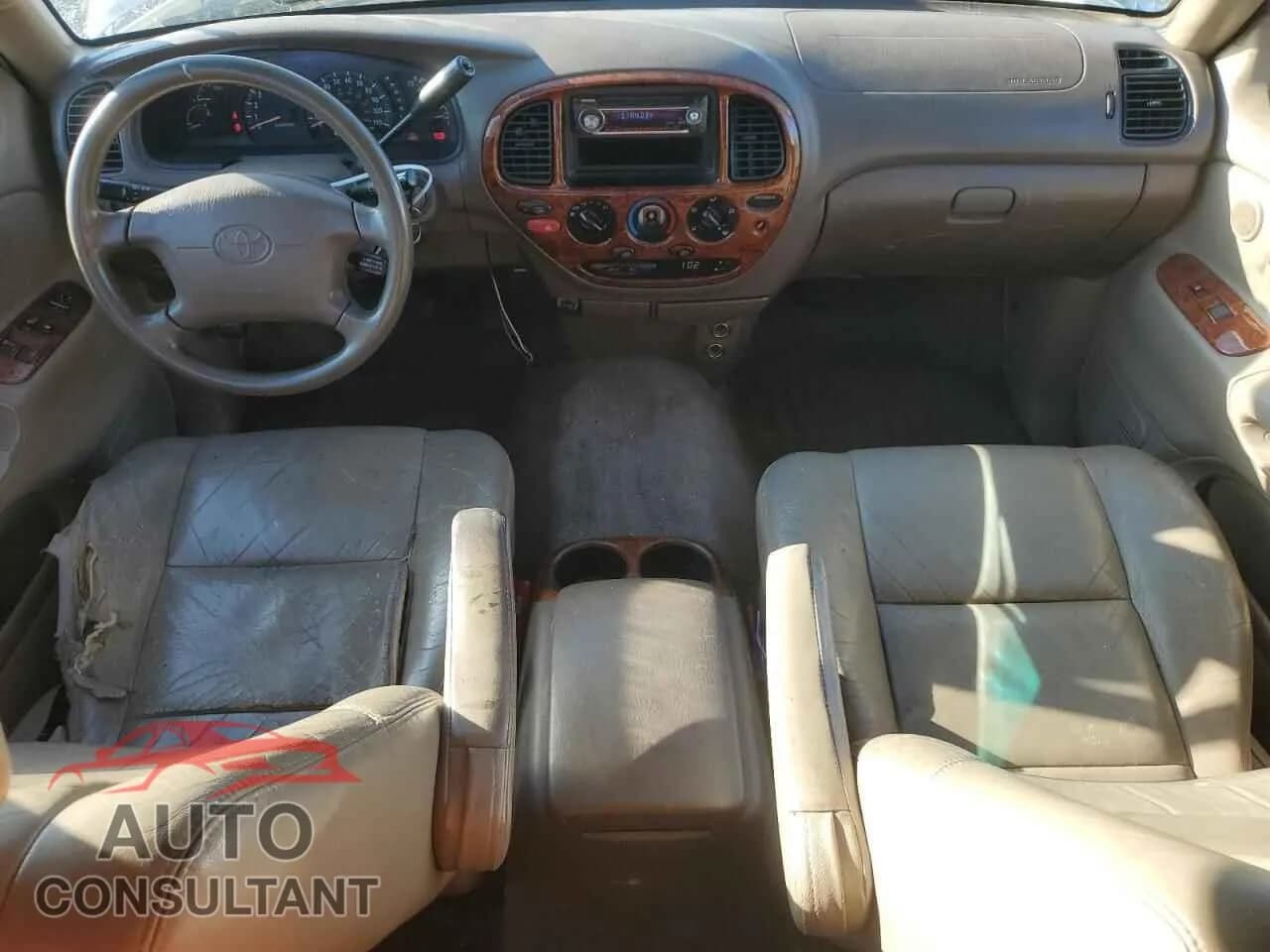 2000 TOYOTA TUNDRA Damaged VIN 5TBBT4810YS040973 – undercarriage 2000 TOYOTA TUNDRA Damaged VIN 5TBBT4810YS040973 – undercarriage