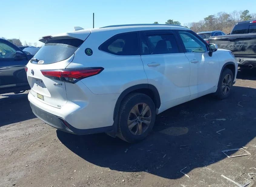 2023 TOYOTA Highlander Used VIN 5TDABRCH7PS568578 – rear exterior 2023 TOYOTA Highlander Used VIN 5TDABRCH7PS568578 – rear exterior