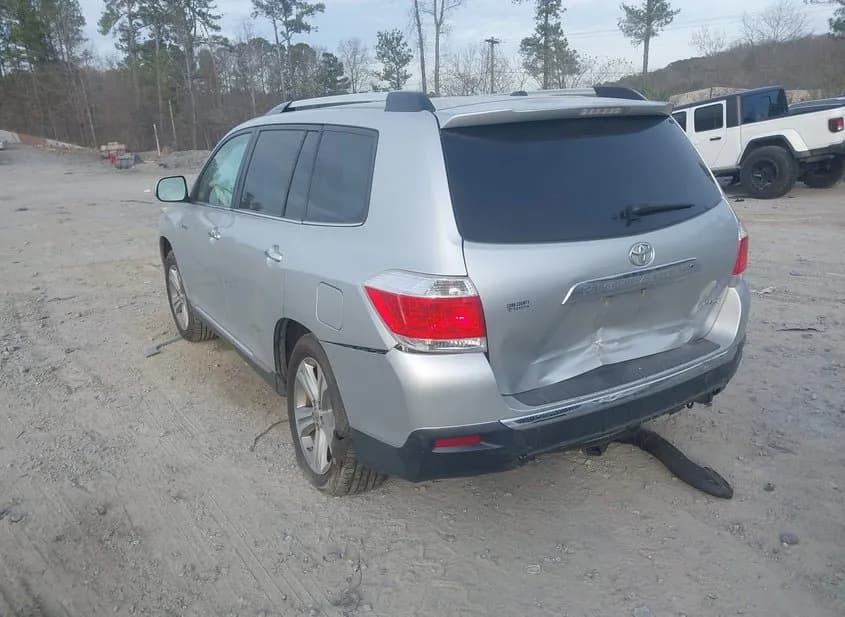 2012 TOYOTA Highlander Used VIN 5TDDK3EH1CS161485 – rear exterior 2012 TOYOTA Highlander Used VIN 5TDDK3EH1CS161485 – rear exterior