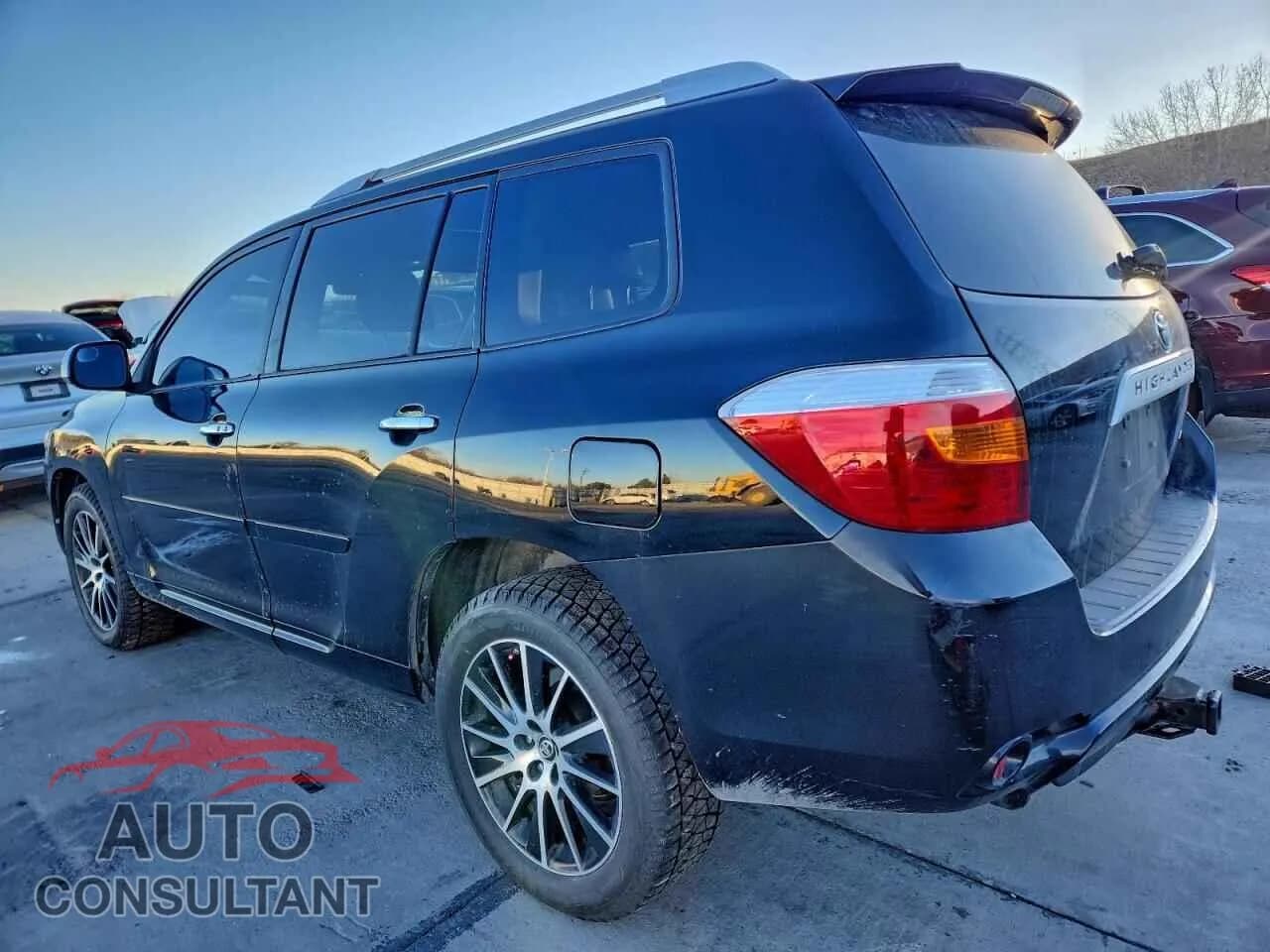 2010 TOYOTA HIGHLANDER Damaged VIN 5TDDK3EH5AS028905 – rear exterior 2010 TOYOTA HIGHLANDER Damaged VIN 5TDDK3EH5AS028905 – rear exterior