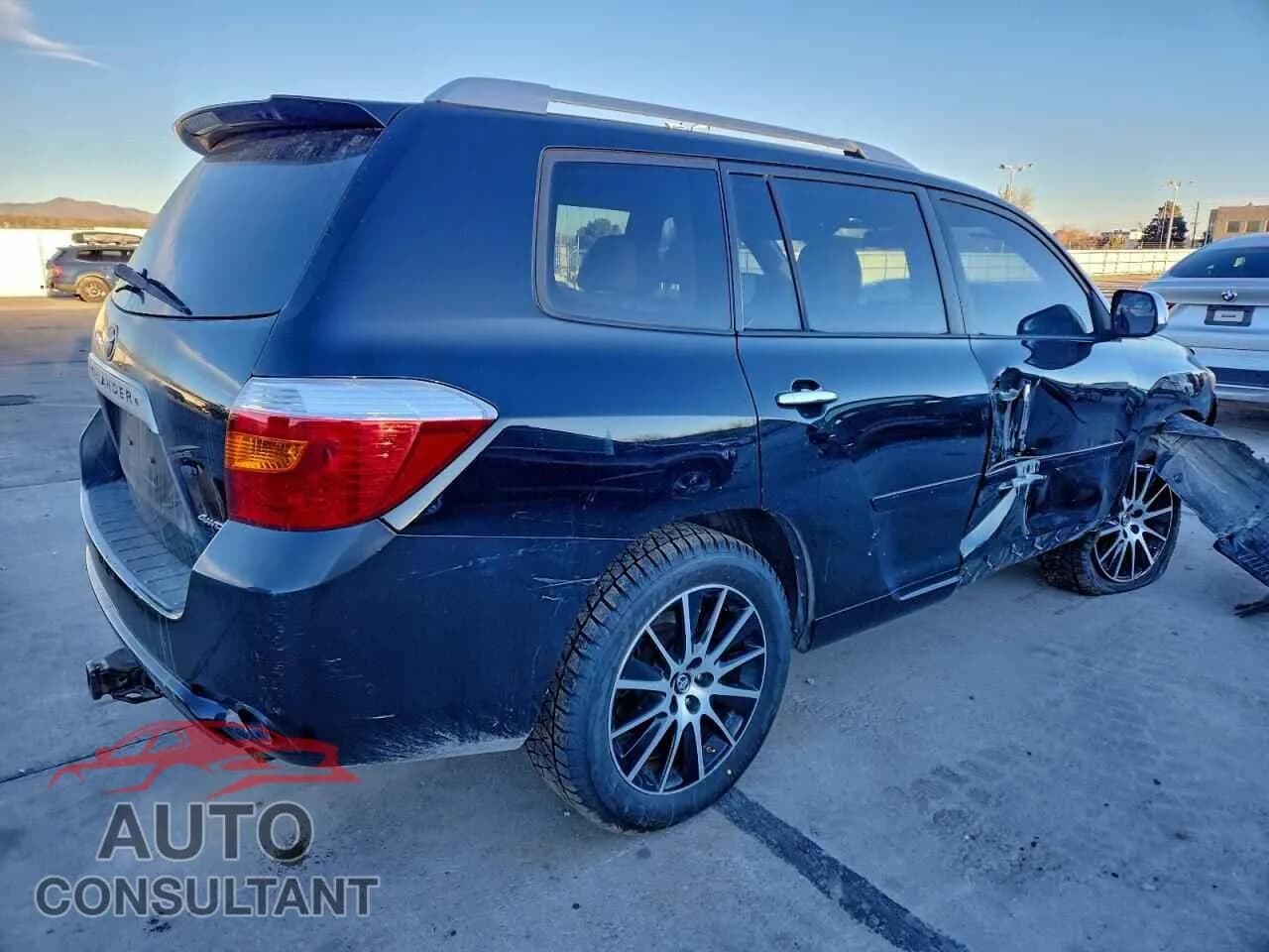 2010 TOYOTA HIGHLANDER Damaged VIN 5TDDK3EH5AS028905 – side profile 2010 TOYOTA HIGHLANDER Damaged VIN 5TDDK3EH5AS028905 – side profile