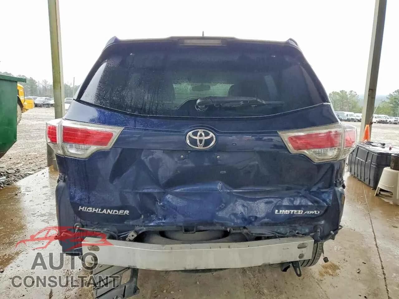 2014 TOYOTA HIGHLANDER Damaged VIN 5TDDKRFH7ES052985 – engine bay 2014 TOYOTA HIGHLANDER Damaged VIN 5TDDKRFH7ES052985 – engine bay