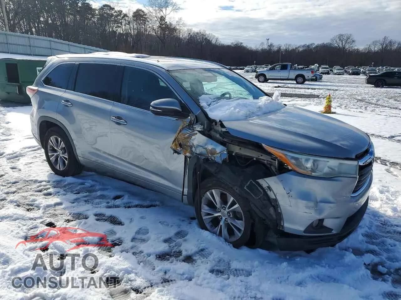2015 TOYOTA HIGHLANDER Damaged VIN 5TDKKRFH6FS115664 – dashboard 2015 TOYOTA HIGHLANDER Damaged VIN 5TDKKRFH6FS115664 – dashboard