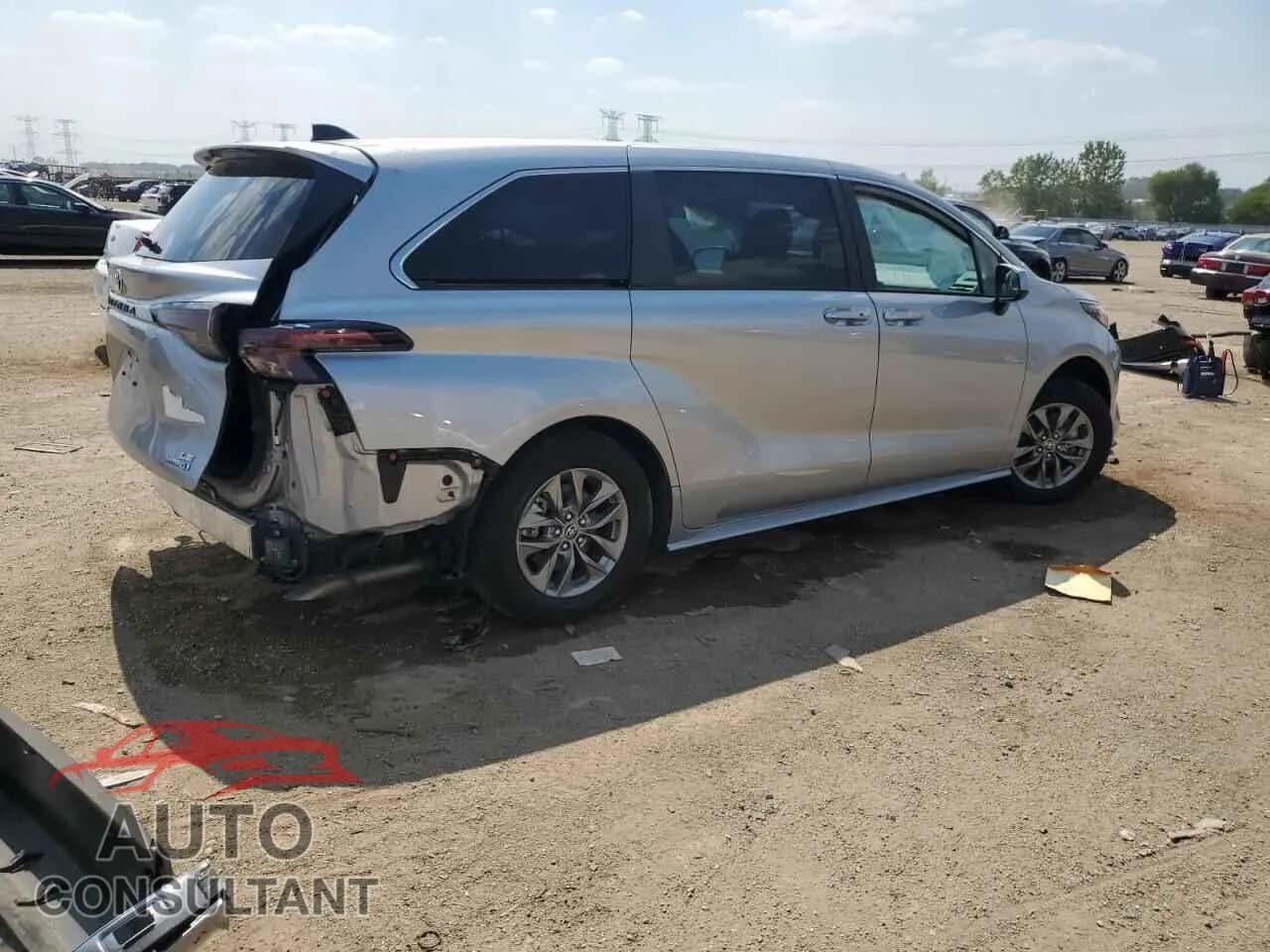 2024 TOYOTA All Models Damaged VIN 5TDKSKFC8RS140159 – side profile 2024 TOYOTA All Models Damaged VIN 5TDKSKFC8RS140159 – side profile