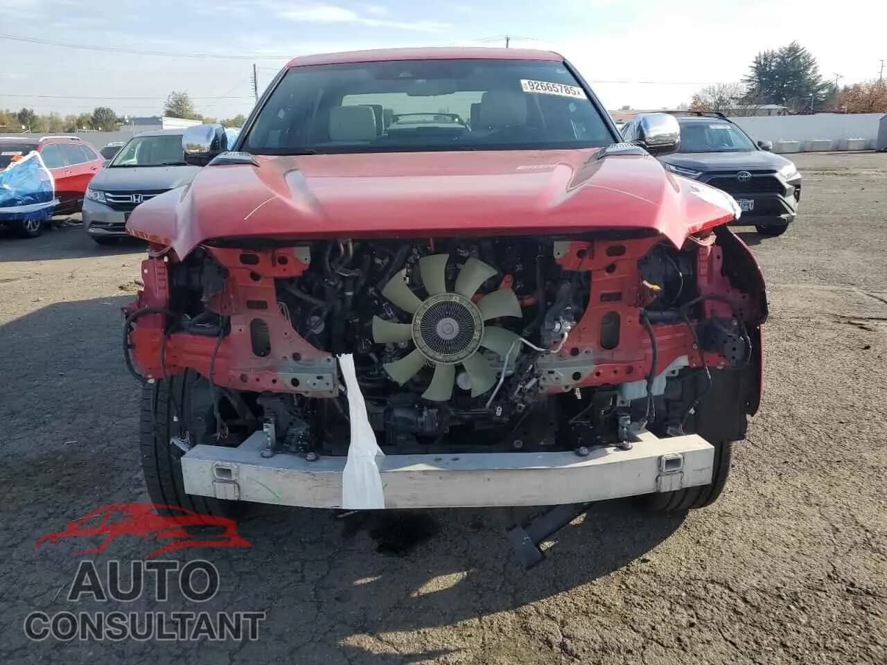 2023 TOYOTA TUNDRA Damaged VIN 5TFVC5DB4PX032442 – interior seats 2023 TOYOTA TUNDRA Damaged VIN 5TFVC5DB4PX032442 – interior seats