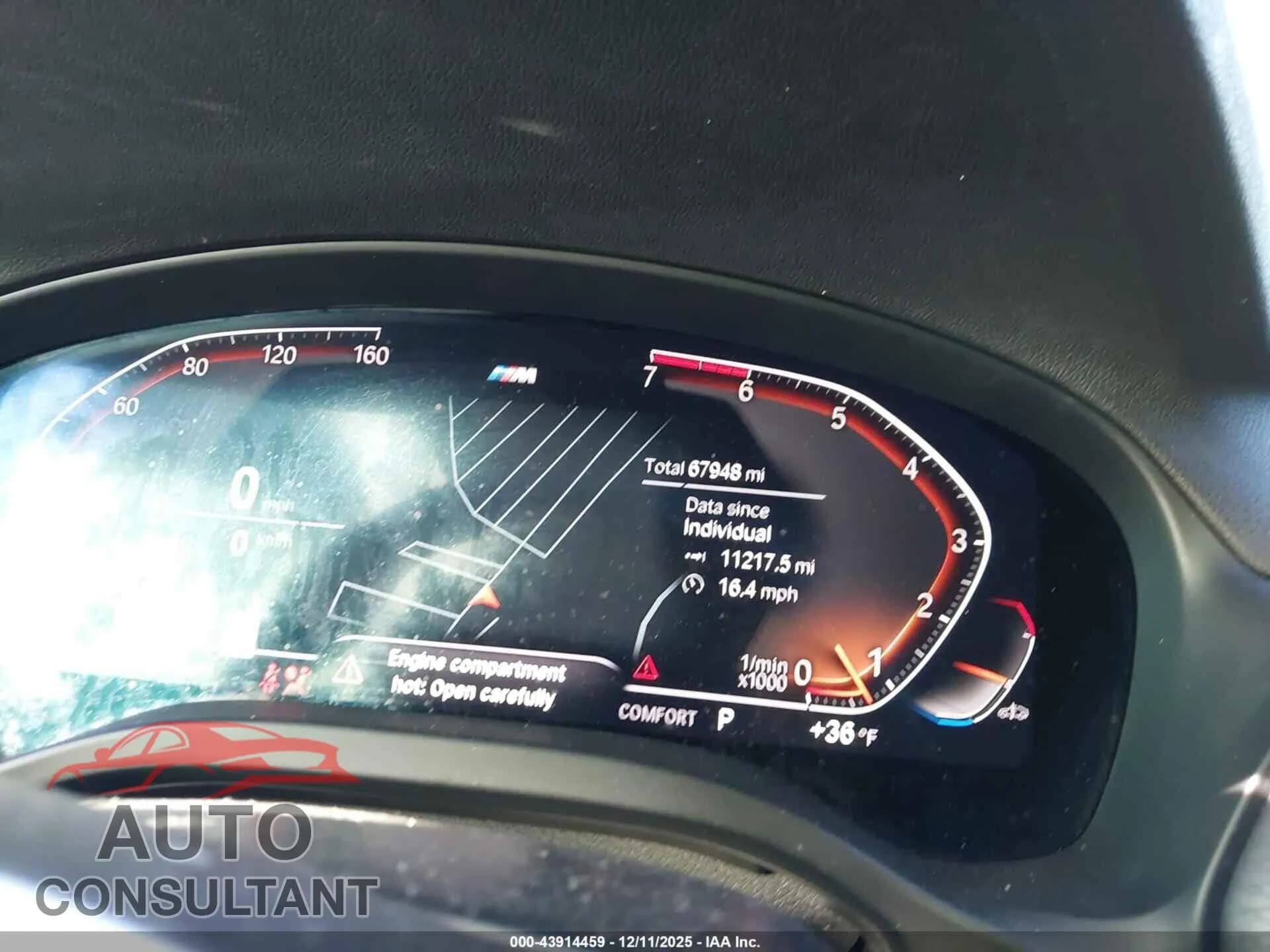 2022 BMW X3 Damaged VIN 5UX53DP07N9J09101 – exterior detail 2022 BMW X3 Damaged VIN 5UX53DP07N9J09101 – exterior detail