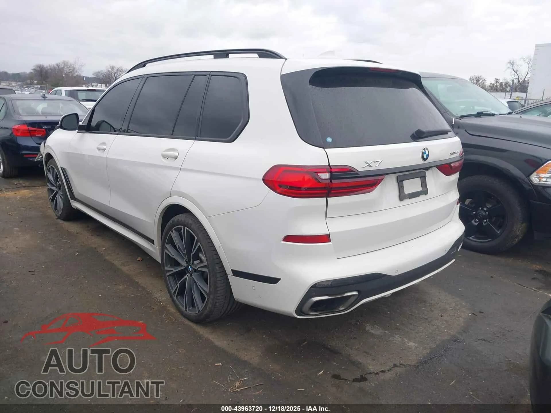 2019 BMW X7 Damaged VIN 5UXCW2C55KL085769 – side profile 2019 BMW X7 Damaged VIN 5UXCW2C55KL085769 – side profile
