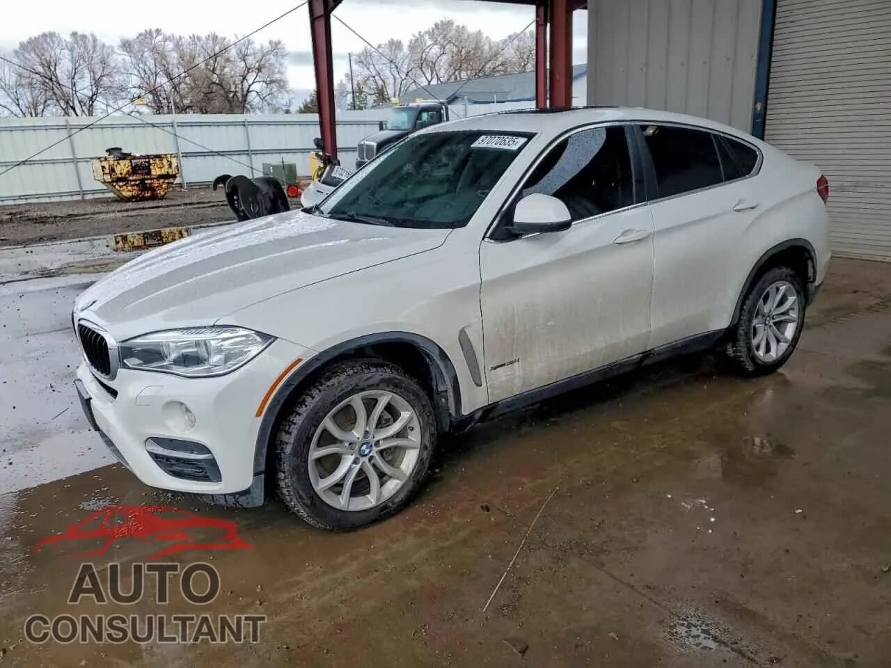 2016 BMW X6 Damaged VIN 5UXKU2C55G0N78751 – front exterior 2016 BMW X6 Damaged VIN 5UXKU2C55G0N78751 – front exterior