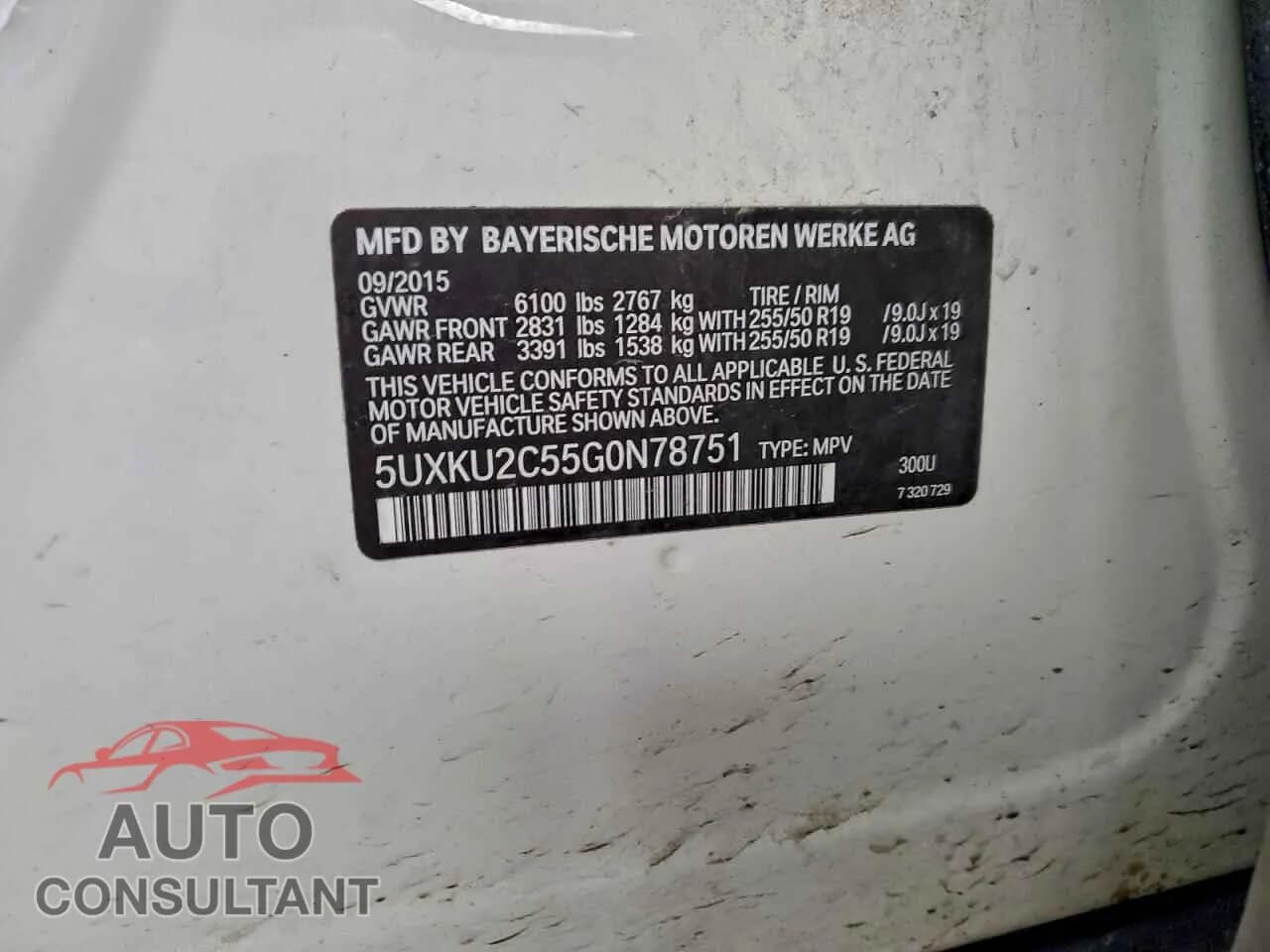 2016 BMW X6 Damaged VIN 5UXKU2C55G0N78751 – photo 13 2016 BMW X6 Damaged VIN 5UXKU2C55G0N78751 – photo 13