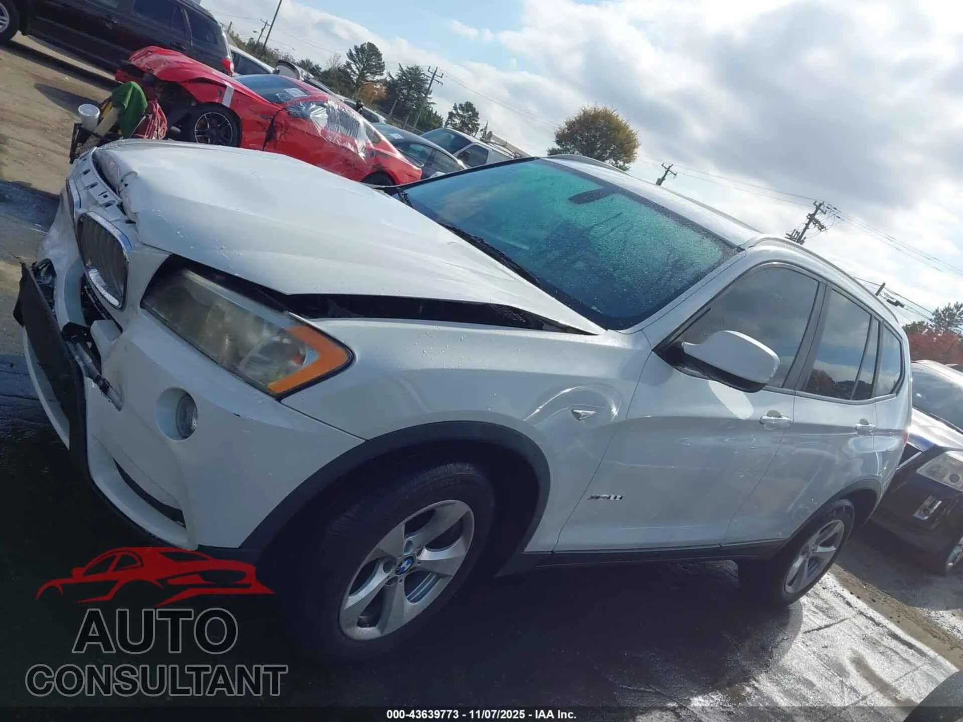 2011 BMW X3 Damaged VIN 5UXWX5C54BL702624 – photo 14 2011 BMW X3 Damaged VIN 5UXWX5C54BL702624 – photo 14