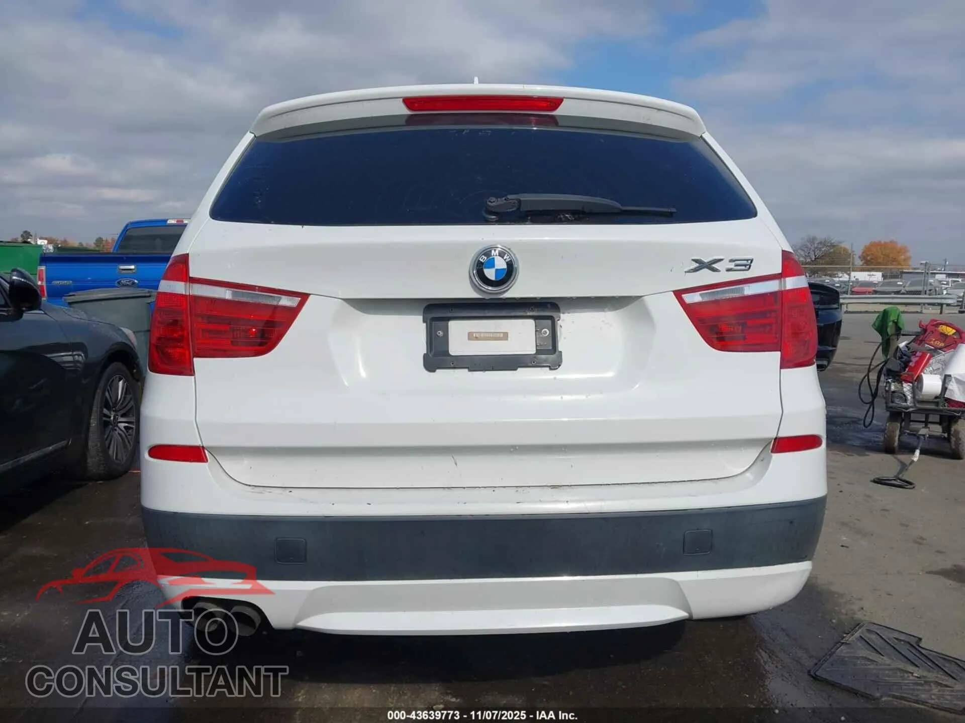 2011 BMW X3 Damaged VIN 5UXWX5C54BL702624 – photo 16 2011 BMW X3 Damaged VIN 5UXWX5C54BL702624 – photo 16