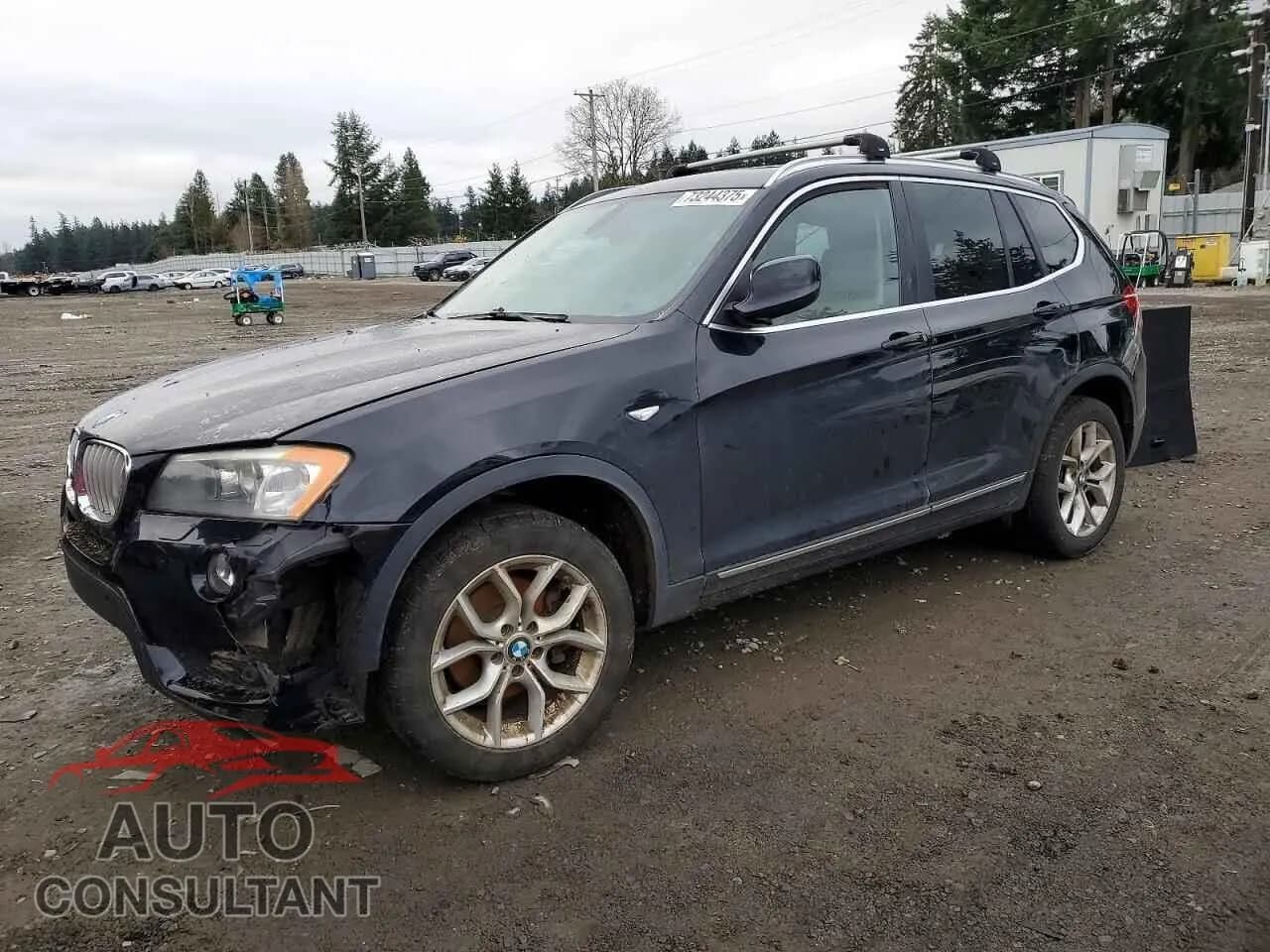 2011 BMW X3 Damaged VIN 5UXWX7C51BLT78558 – front exterior 2011 BMW X3 Damaged VIN 5UXWX7C51BLT78558 – front exterior