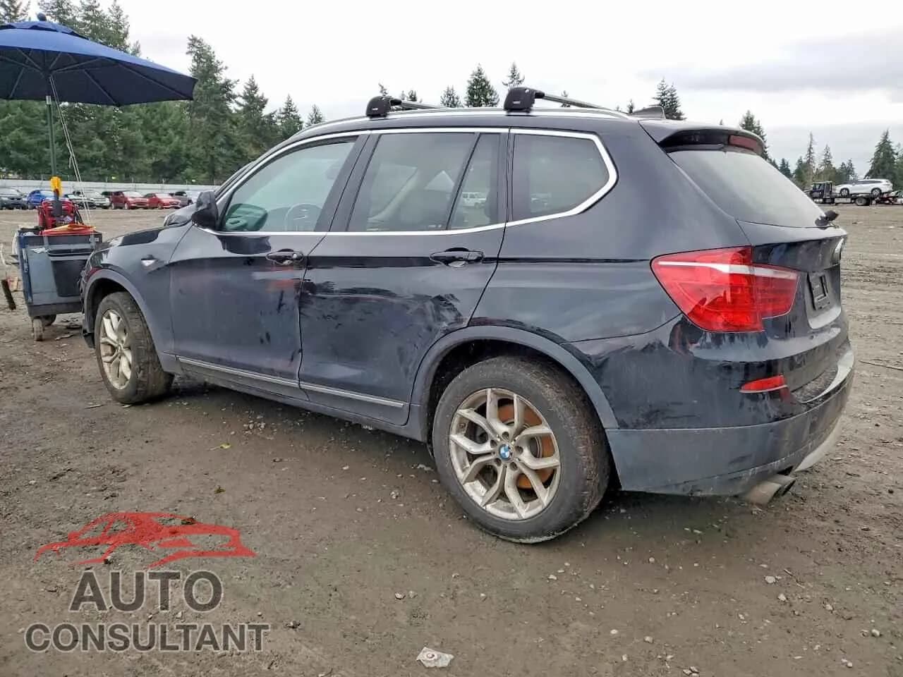 2011 BMW X3 Damaged VIN 5UXWX7C51BLT78558 – rear exterior 2011 BMW X3 Damaged VIN 5UXWX7C51BLT78558 – rear exterior