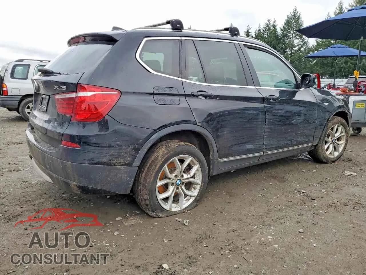 2011 BMW X3 Damaged VIN 5UXWX7C51BLT78558 – side profile 2011 BMW X3 Damaged VIN 5UXWX7C51BLT78558 – side profile