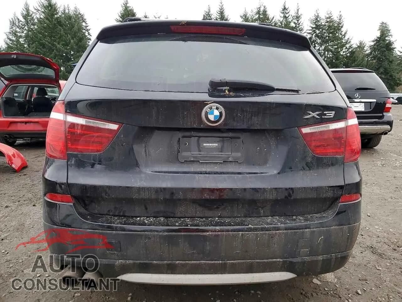 2011 BMW X3 Damaged VIN 5UXWX7C51BLT78558 – engine bay 2011 BMW X3 Damaged VIN 5UXWX7C51BLT78558 – engine bay