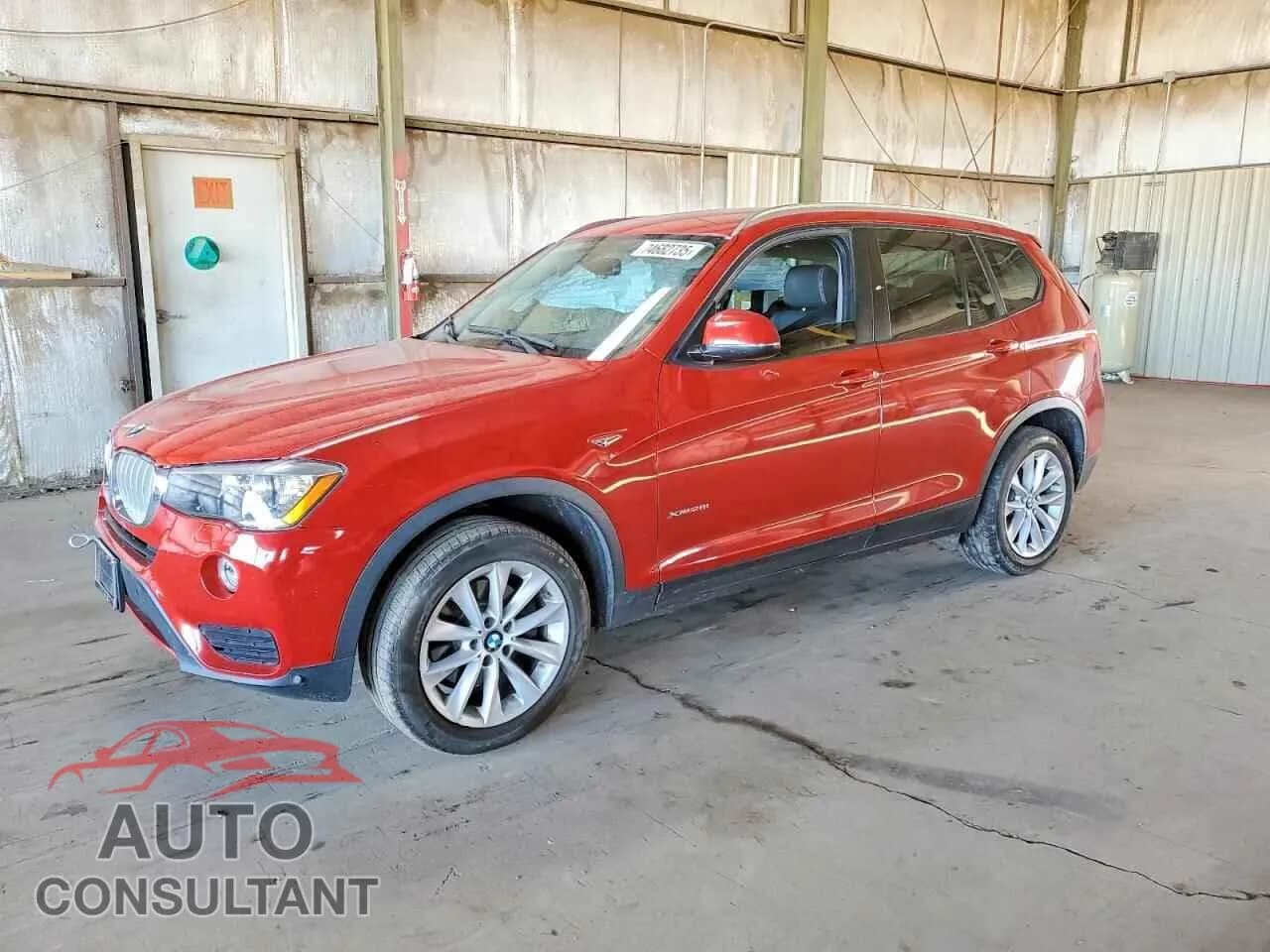 2017 BMW X3 Damaged VIN 5UXWX9C54H0T04248 – front exterior 2017 BMW X3 Damaged VIN 5UXWX9C54H0T04248 – front exterior
