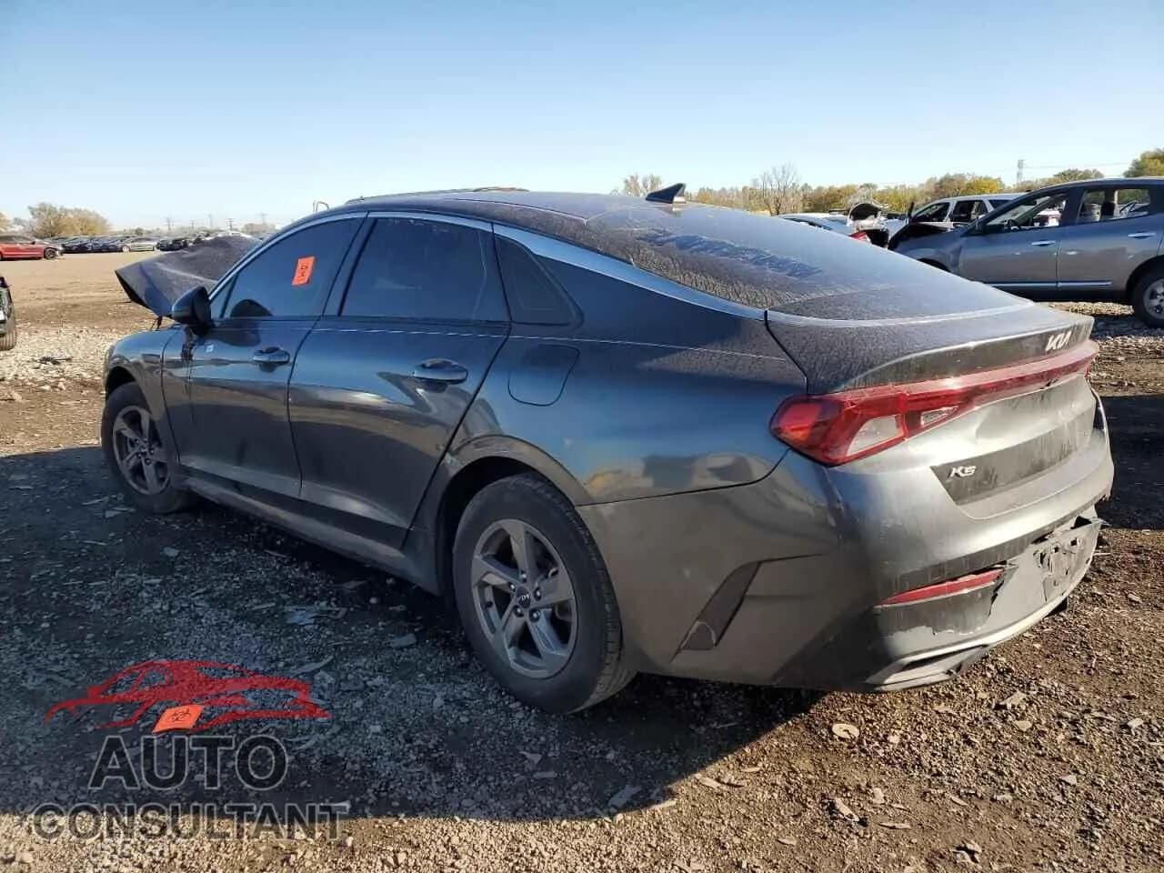 2022 KIA K5 Damaged VIN 5XXG14J2XNG166258 – rear exterior 2022 KIA K5 Damaged VIN 5XXG14J2XNG166258 – rear exterior