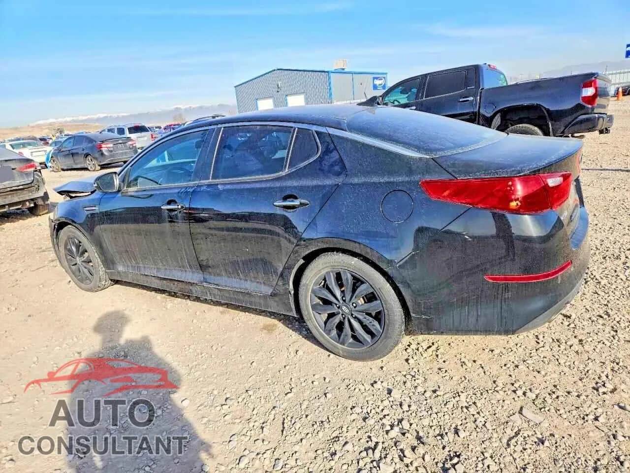 2014 KIA OPTIMA Damaged VIN 5XXGM4A74EG345141 – rear exterior 2014 KIA OPTIMA Damaged VIN 5XXGM4A74EG345141 – rear exterior