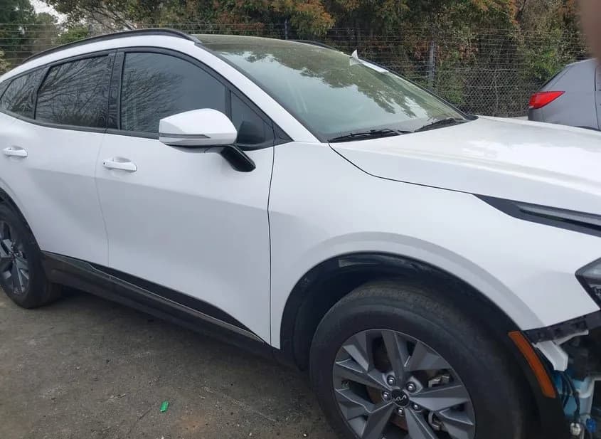 2025 KIA Sportage Used VIN 5XYK43DF0SG302141 – front exterior 2025 KIA Sportage Used VIN 5XYK43DF0SG302141 – front exterior