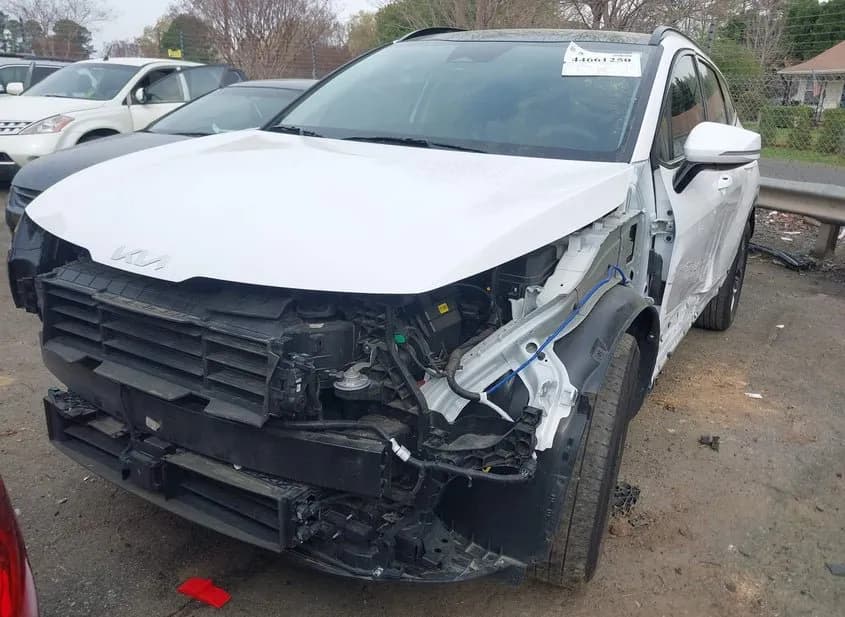 2025 KIA Sportage Used VIN 5XYK43DF0SG302141 – undercarriage 2025 KIA Sportage Used VIN 5XYK43DF0SG302141 – undercarriage