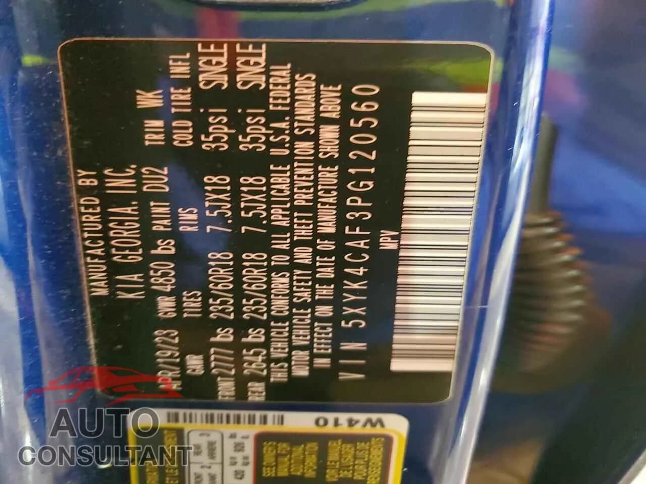 2023 KIA SPORTAGE Damaged VIN 5XYK4CAF3PG120560 – photo 13 2023 KIA SPORTAGE Damaged VIN 5XYK4CAF3PG120560 – photo 13