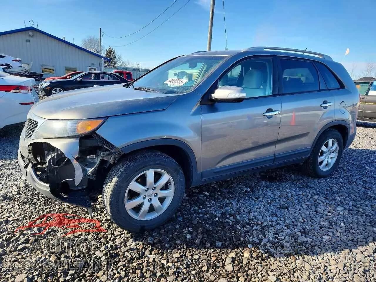 2012 KIA SORENTO Damaged VIN 5XYKT3A65CG286298 – front exterior 2012 KIA SORENTO Damaged VIN 5XYKT3A65CG286298 – front exterior