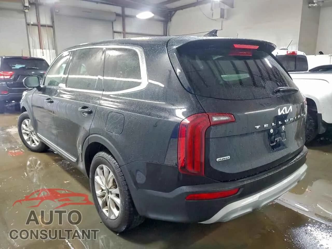 2022 KIA TELLURIDE Damaged VIN 5XYP2DHC9NG283918 – rear exterior 2022 KIA TELLURIDE Damaged VIN 5XYP2DHC9NG283918 – rear exterior