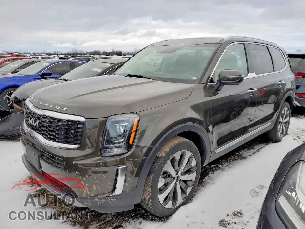 2022 KIA TELLURIDE Damaged VIN 5XYP6DHC0NG295427 – front exterior 2022 KIA TELLURIDE Damaged VIN 5XYP6DHC0NG295427 – front exterior