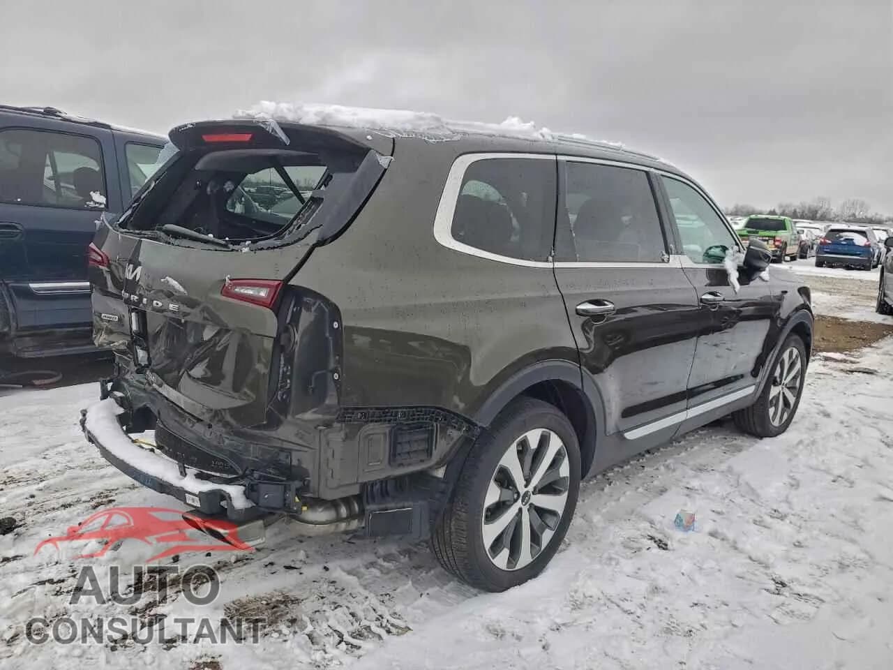2022 KIA TELLURIDE Damaged VIN 5XYP6DHC0NG295427 – side profile 2022 KIA TELLURIDE Damaged VIN 5XYP6DHC0NG295427 – side profile