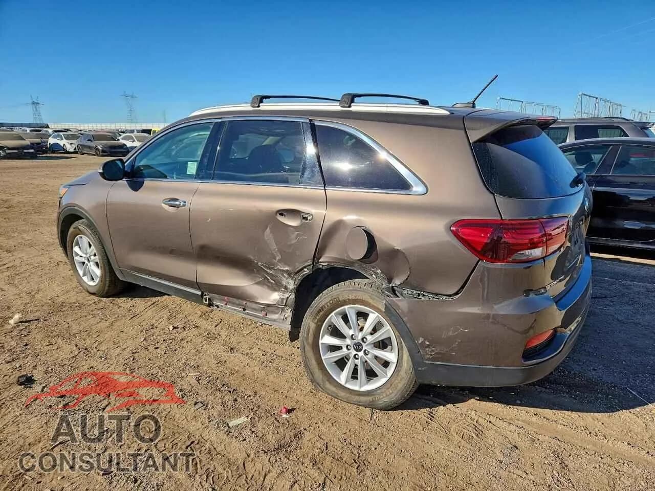 2020 KIA SORENTO Damaged VIN 5XYPG4A37LG626797 – rear exterior 2020 KIA SORENTO Damaged VIN 5XYPG4A37LG626797 – rear exterior