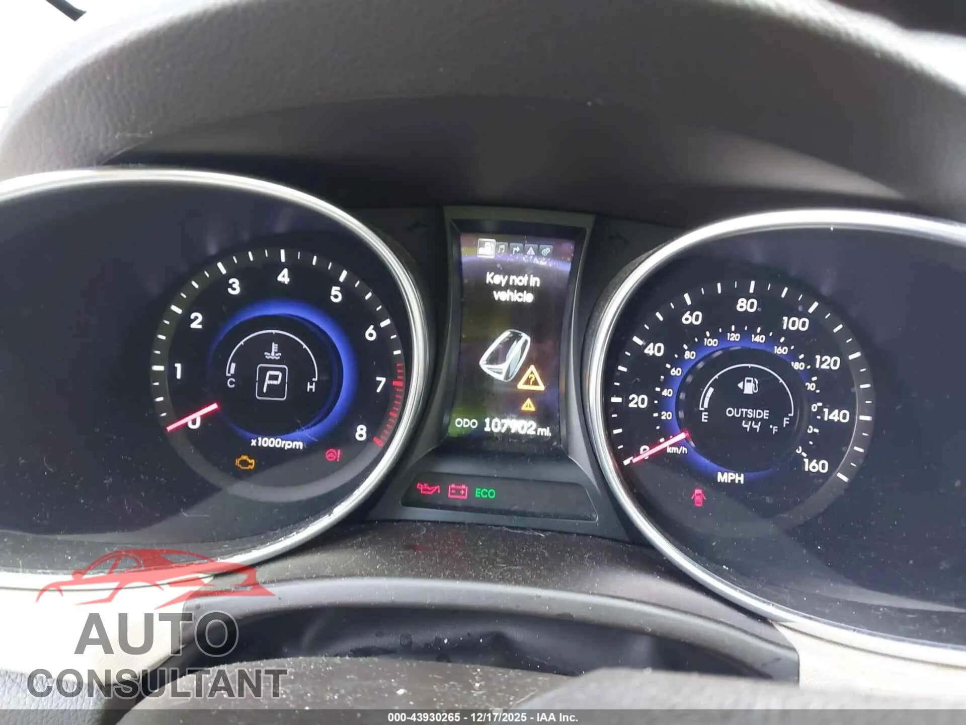 2014 HYUNDAI SANTA FE SPORT Damaged VIN 5XYZUDLB6EG154245 – exterior detail 2014 HYUNDAI SANTA FE SPORT Damaged VIN 5XYZUDLB6EG154245 – exterior detail