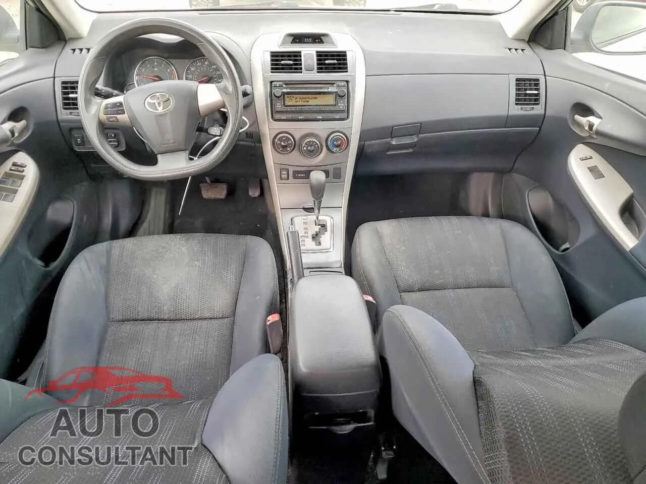 2012 TOYOTA COROLLA Damaged VIN 5YFBU4EE9CP013347 – undercarriage 2012 TOYOTA COROLLA Damaged VIN 5YFBU4EE9CP013347 – undercarriage