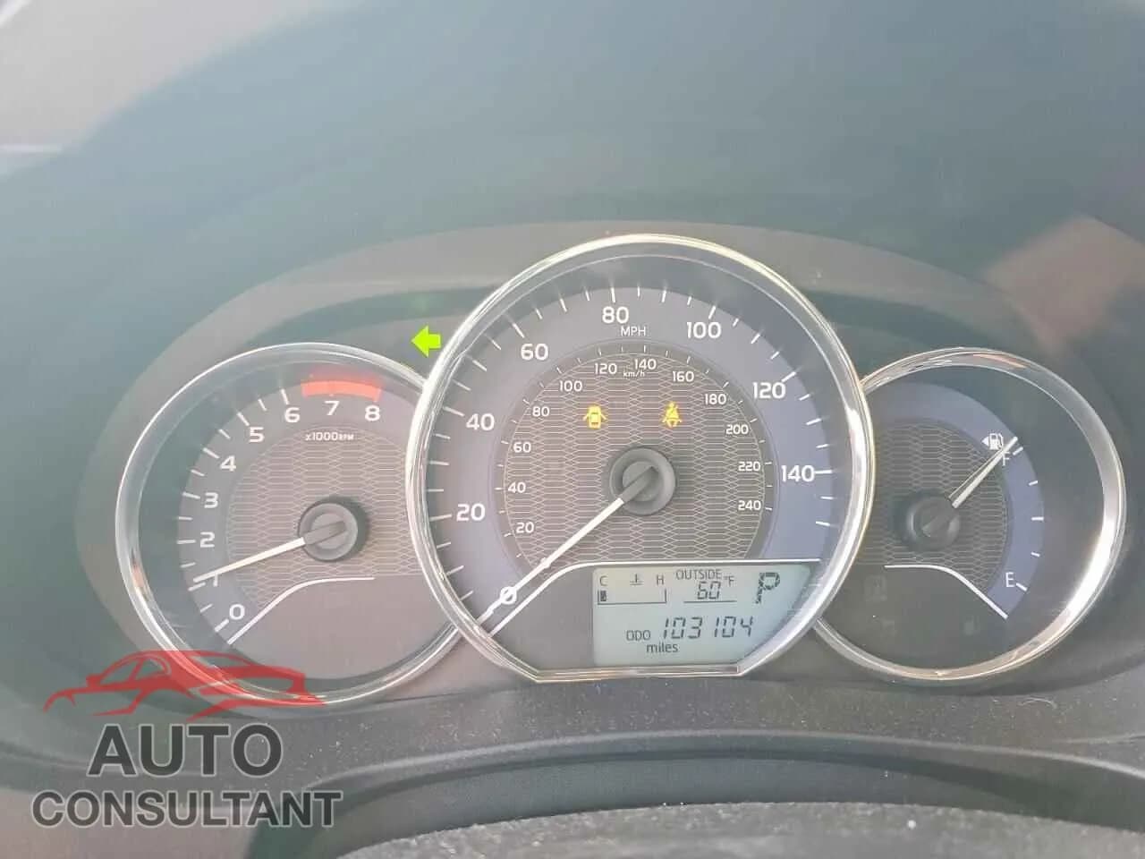 2015 TOYOTA COROLLA Damaged VIN 5YFBURHE7FP317225 – trunk area 2015 TOYOTA COROLLA Damaged VIN 5YFBURHE7FP317225 – trunk area