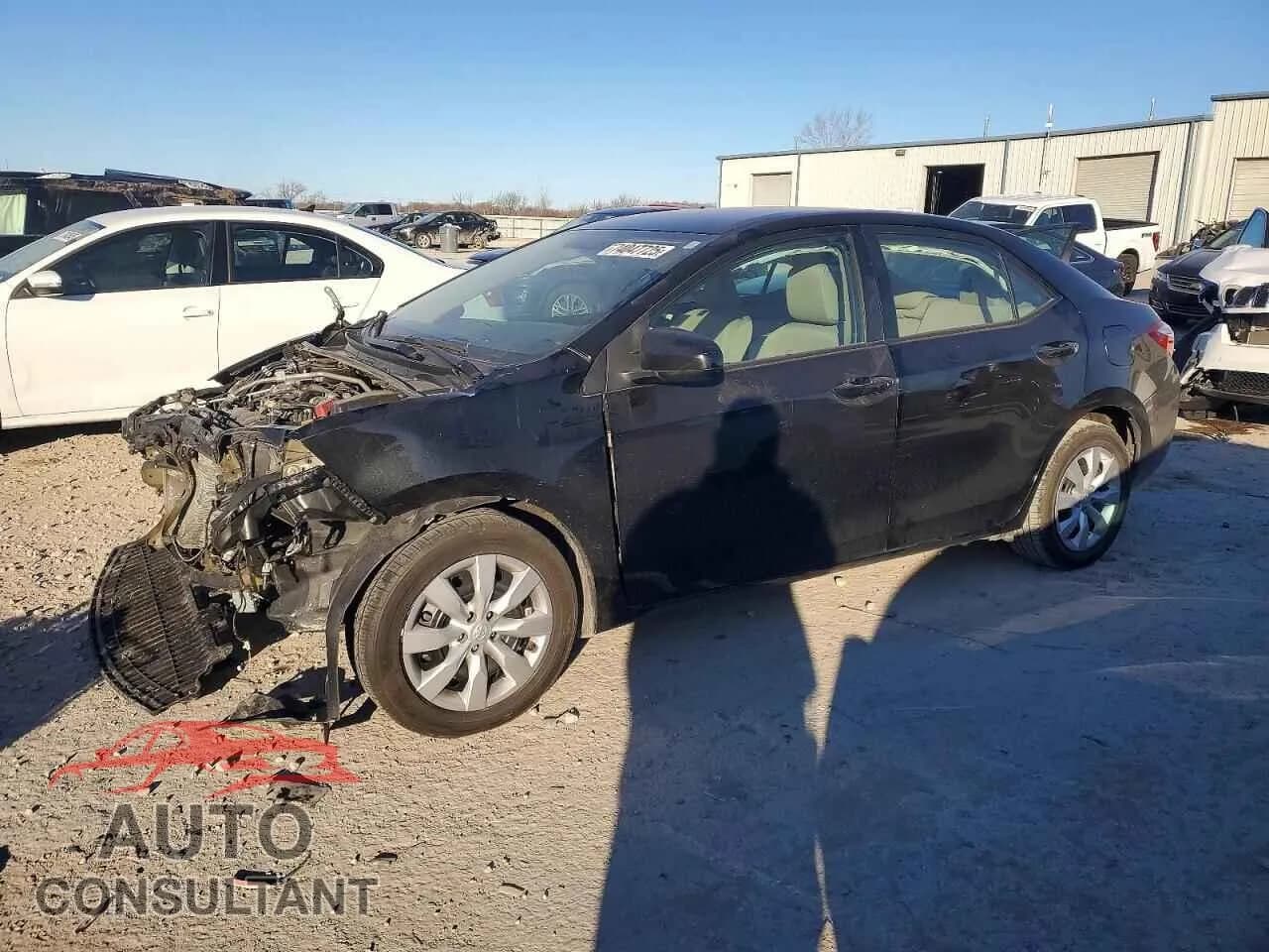 2015 TOYOTA COROLLA Damaged VIN 5YFBURHE9FP251230 – front exterior 2015 TOYOTA COROLLA Damaged VIN 5YFBURHE9FP251230 – front exterior