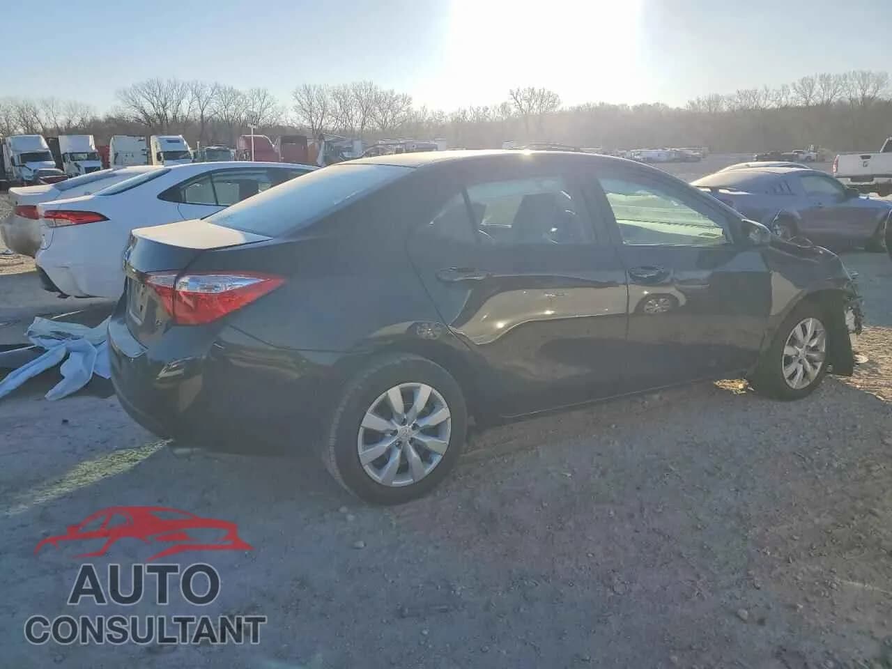 2015 TOYOTA COROLLA Damaged VIN 5YFBURHE9FP251230 – side profile 2015 TOYOTA COROLLA Damaged VIN 5YFBURHE9FP251230 – side profile