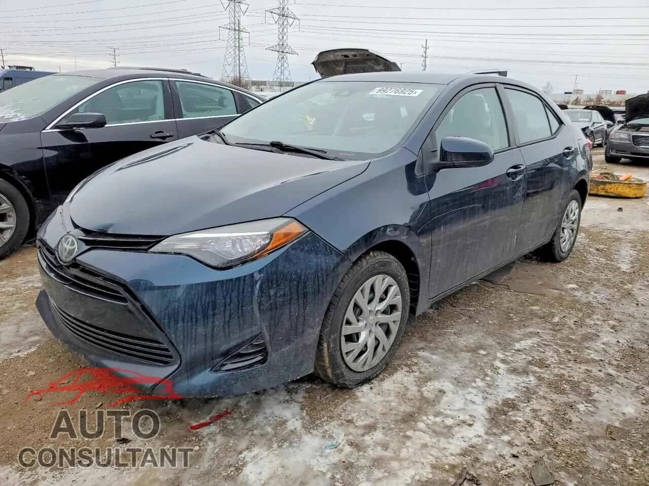 2017 TOYOTA COROLLA Damaged VIN 5YFBURHE9HP599614 – front exterior 2017 TOYOTA COROLLA Damaged VIN 5YFBURHE9HP599614 – front exterior