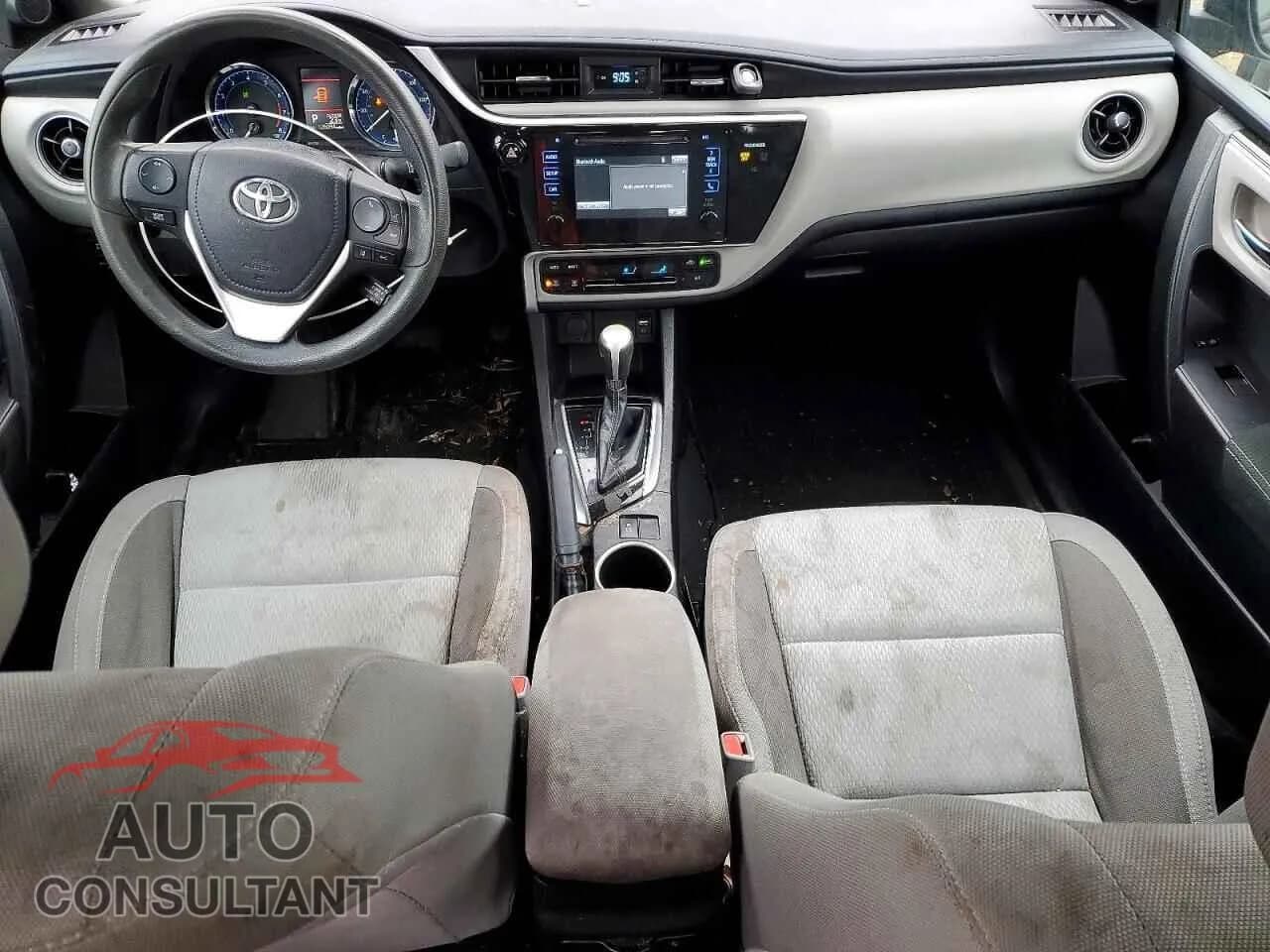 2017 TOYOTA COROLLA Damaged VIN 5YFBURHE9HP599614 – undercarriage 2017 TOYOTA COROLLA Damaged VIN 5YFBURHE9HP599614 – undercarriage