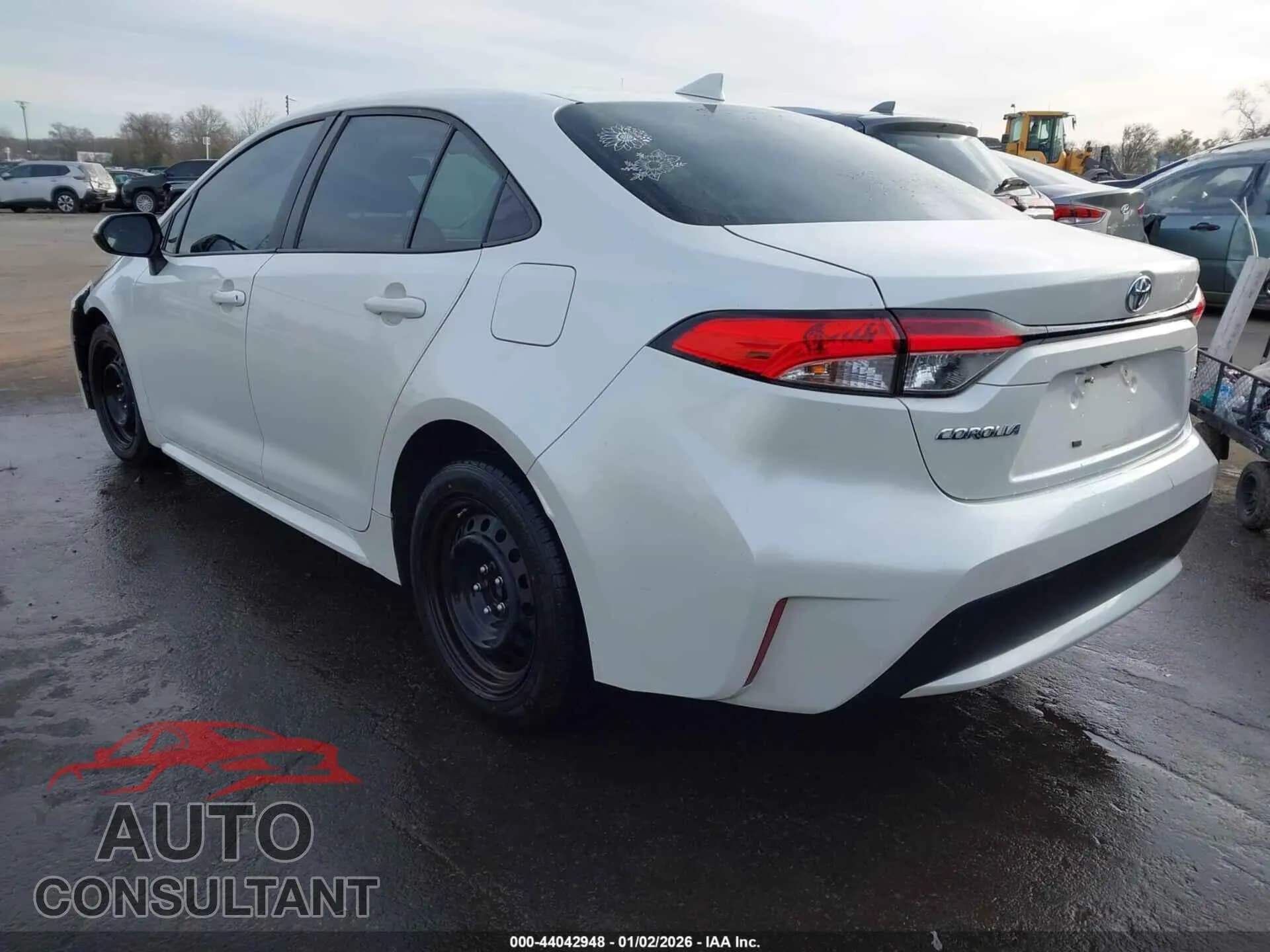 2020 TOYOTA COROLLA Damaged VIN 5YFEPRAE1LP114213 – side profile 2020 TOYOTA COROLLA Damaged VIN 5YFEPRAE1LP114213 – side profile