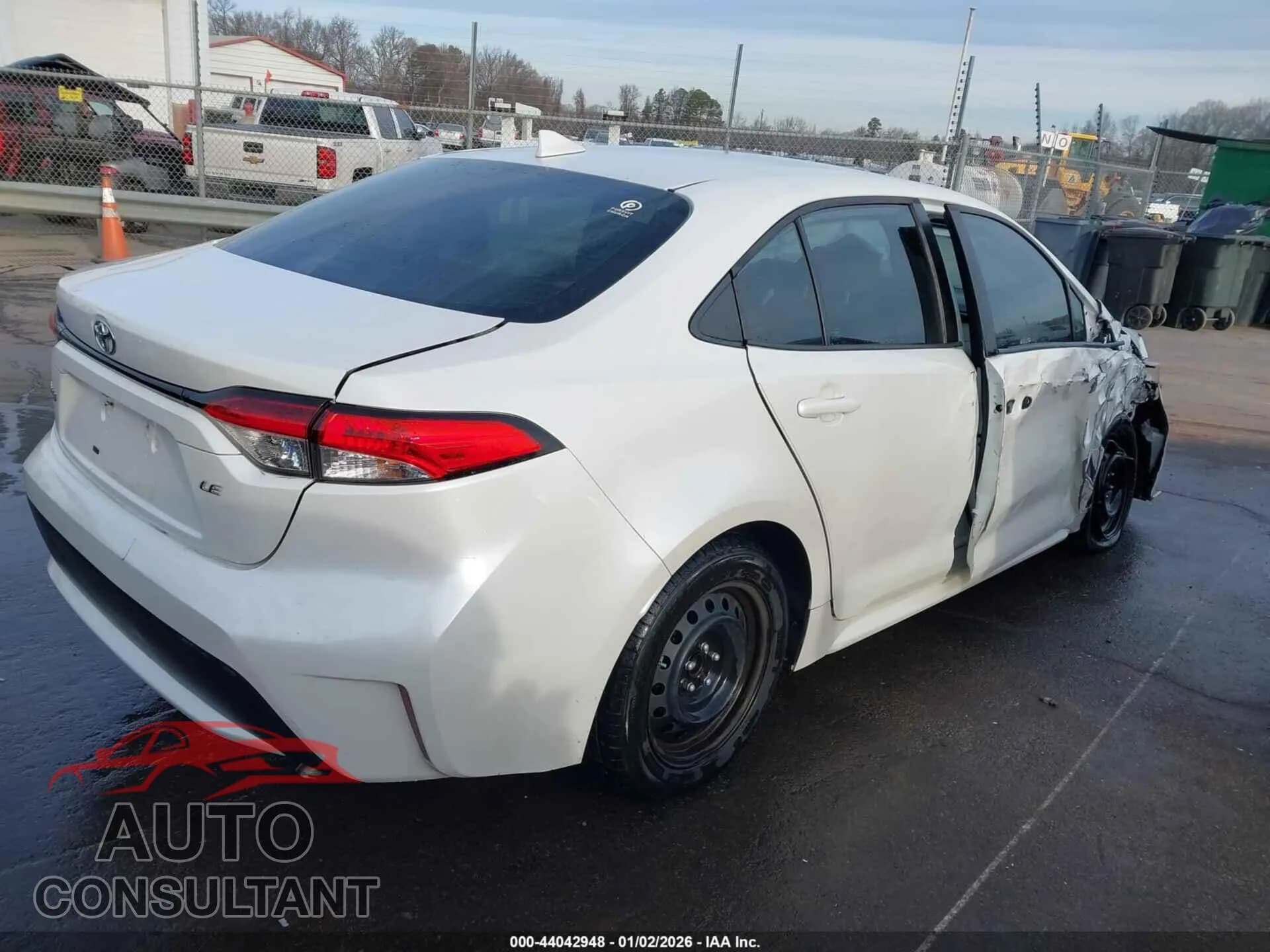 2020 TOYOTA COROLLA Damaged VIN 5YFEPRAE1LP114213 – dashboard 2020 TOYOTA COROLLA Damaged VIN 5YFEPRAE1LP114213 – dashboard