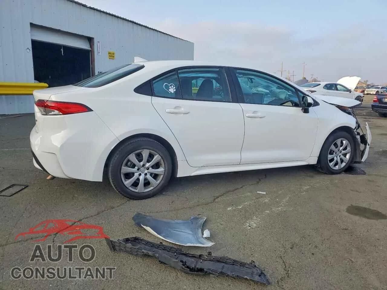 2020 TOYOTA COROLLA Damaged VIN 5YFEPRAE5LP048782 – side profile 2020 TOYOTA COROLLA Damaged VIN 5YFEPRAE5LP048782 – side profile