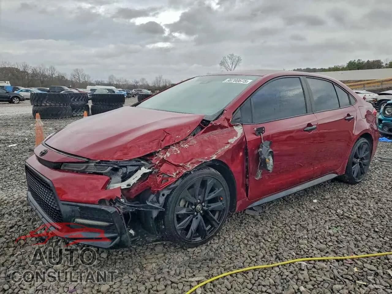 2022 TOYOTA COROLLA Damaged VIN 5YFS4MCE4NP100465 – front exterior 2022 TOYOTA COROLLA Damaged VIN 5YFS4MCE4NP100465 – front exterior