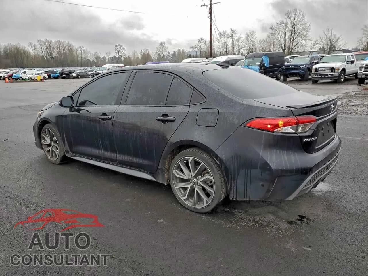 2021 TOYOTA COROLLA Damaged VIN 5YFS4MCEXMP095965 – rear exterior 2021 TOYOTA COROLLA Damaged VIN 5YFS4MCEXMP095965 – rear exterior