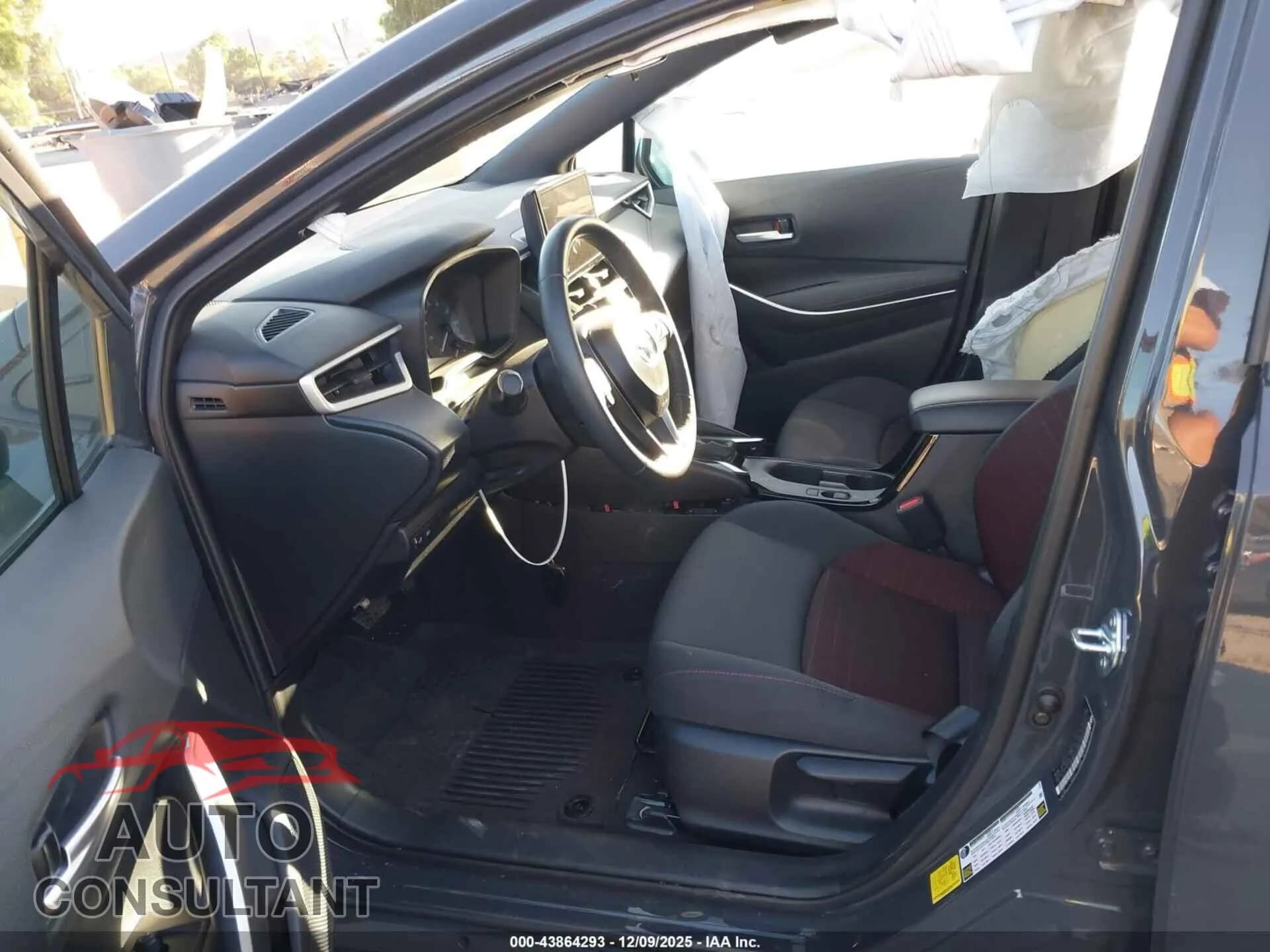 2025 TOYOTA COROLLA Damaged VIN 5YFS4MCEXSP237261 – interior seats 2025 TOYOTA COROLLA Damaged VIN 5YFS4MCEXSP237261 – interior seats
