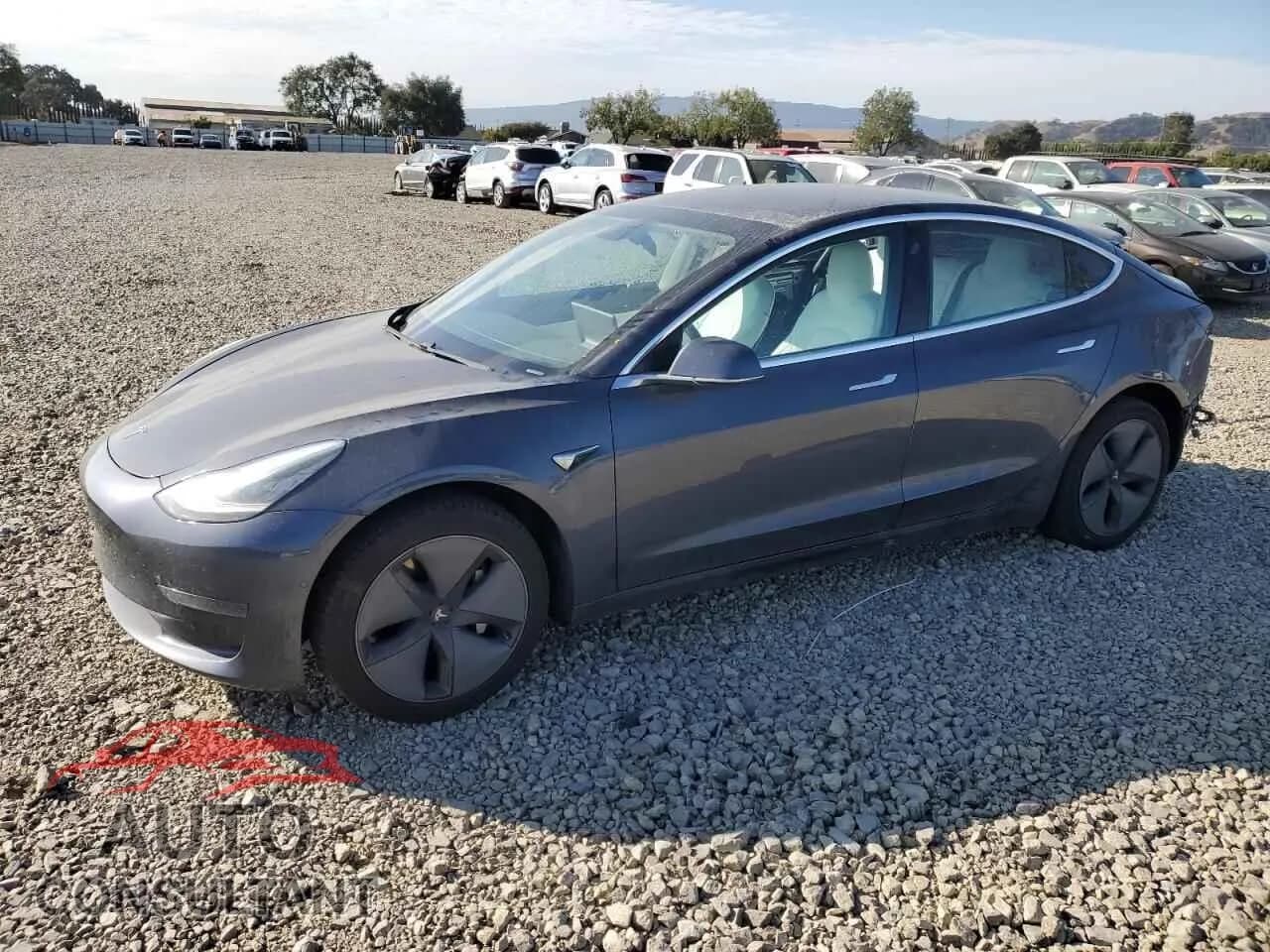 2020 TESLA MODEL 3 Damaged VIN 5YJ3E1EA1LF717857 – front exterior 2020 TESLA MODEL 3 Damaged VIN 5YJ3E1EA1LF717857 – front exterior