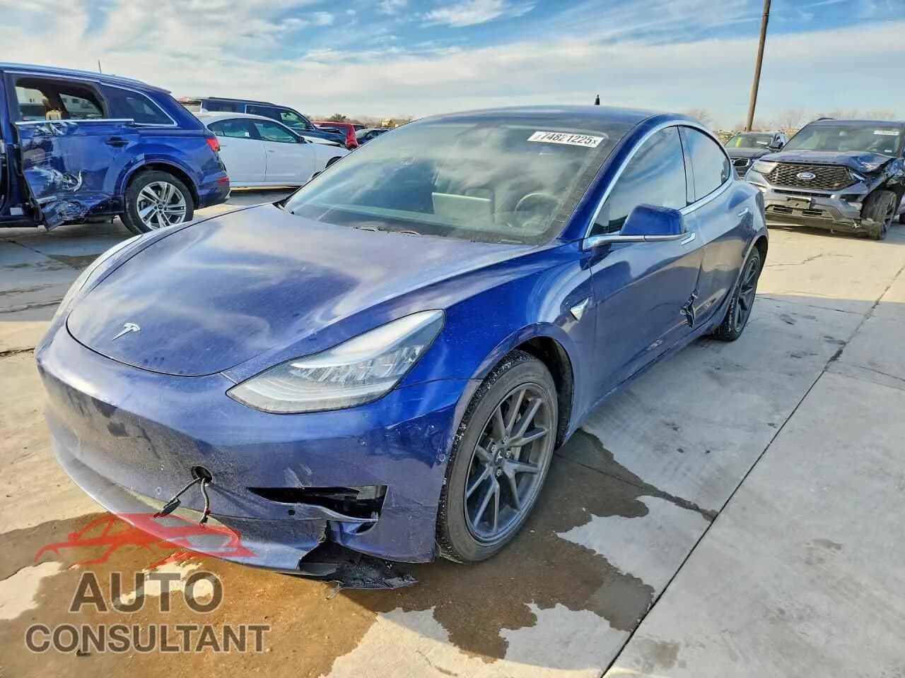 2019 TESLA MODEL 3 Damaged VIN 5YJ3E1EA2KF425052 – front exterior 2019 TESLA MODEL 3 Damaged VIN 5YJ3E1EA2KF425052 – front exterior