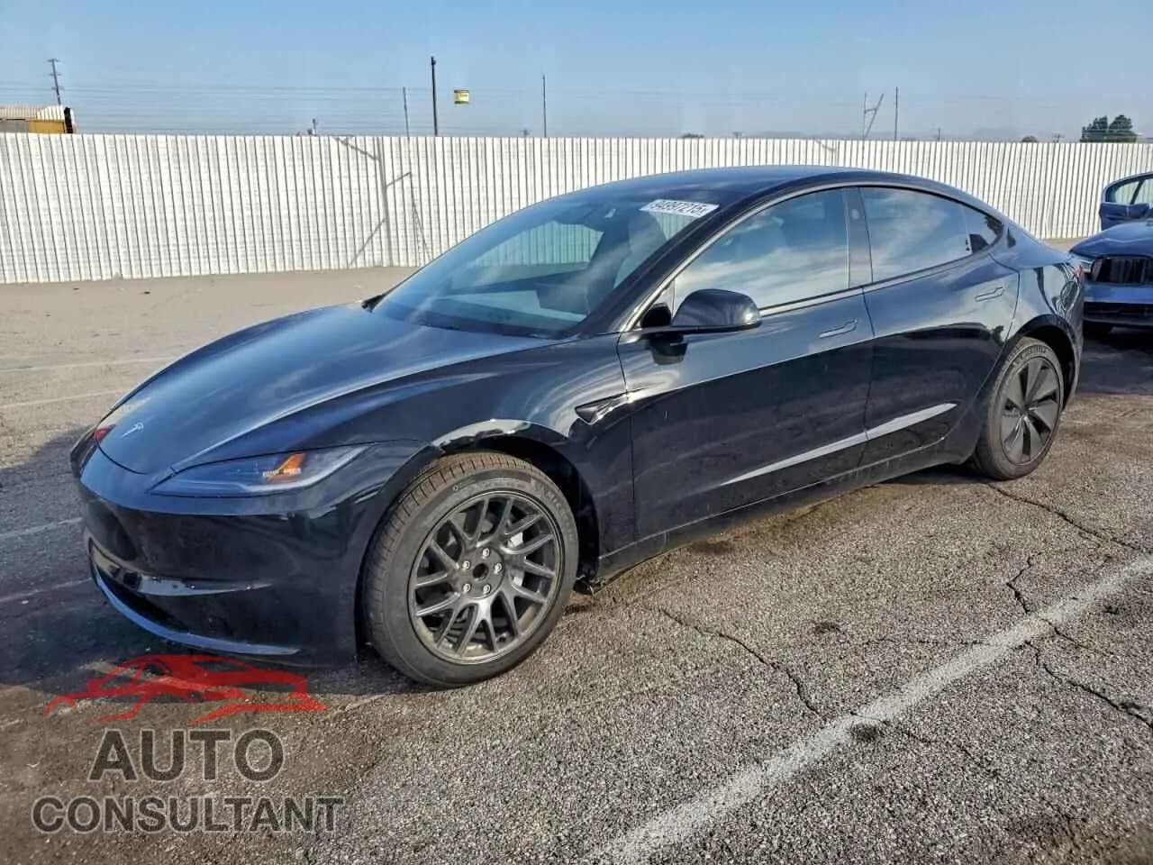 2025 TESLA MODEL 3 Damaged VIN 5YJ3E1EA6SF969571 – front exterior 2025 TESLA MODEL 3 Damaged VIN 5YJ3E1EA6SF969571 – front exterior